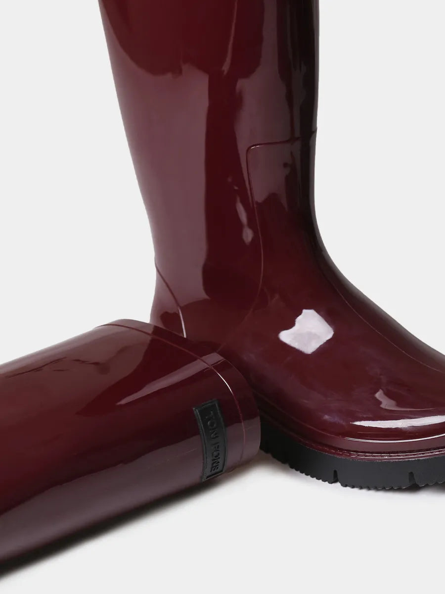 Toni Pons Clermont botte de pluie femme vernie