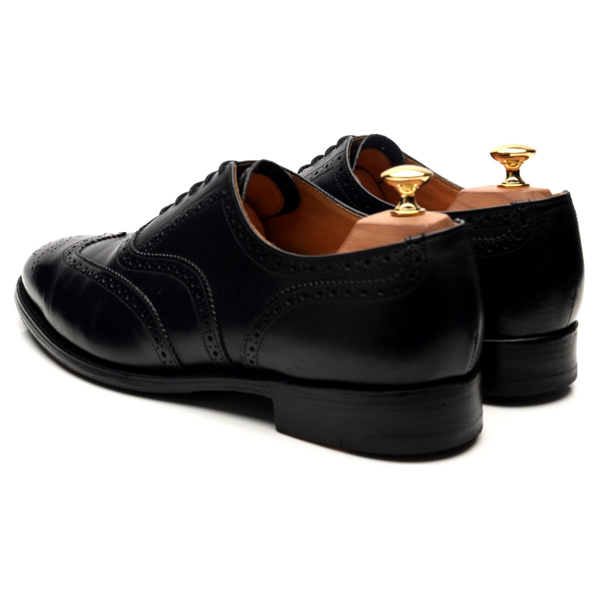 Tricker’s brogues cuir noir pointure UK 10