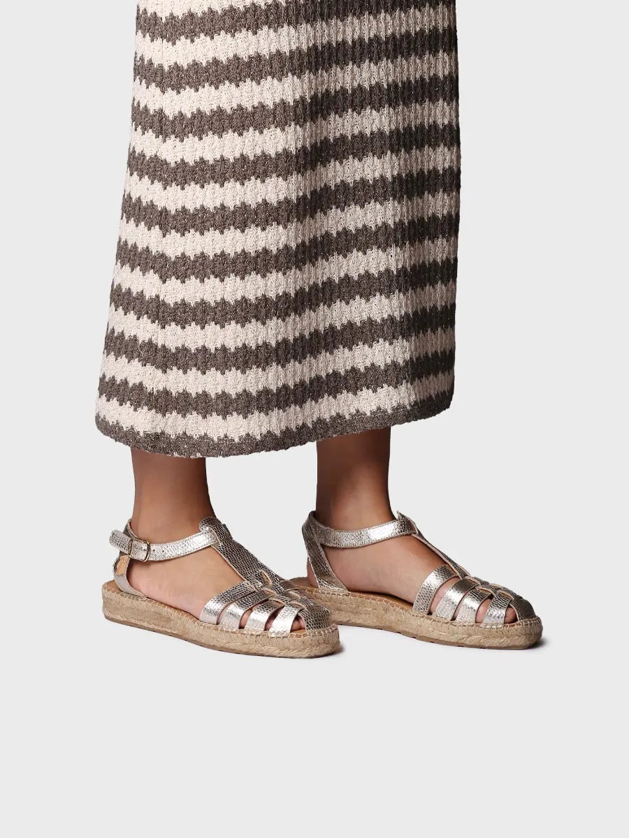 Toni Pons Evian-CA espadrilles femme effet serpent 3,5 cm