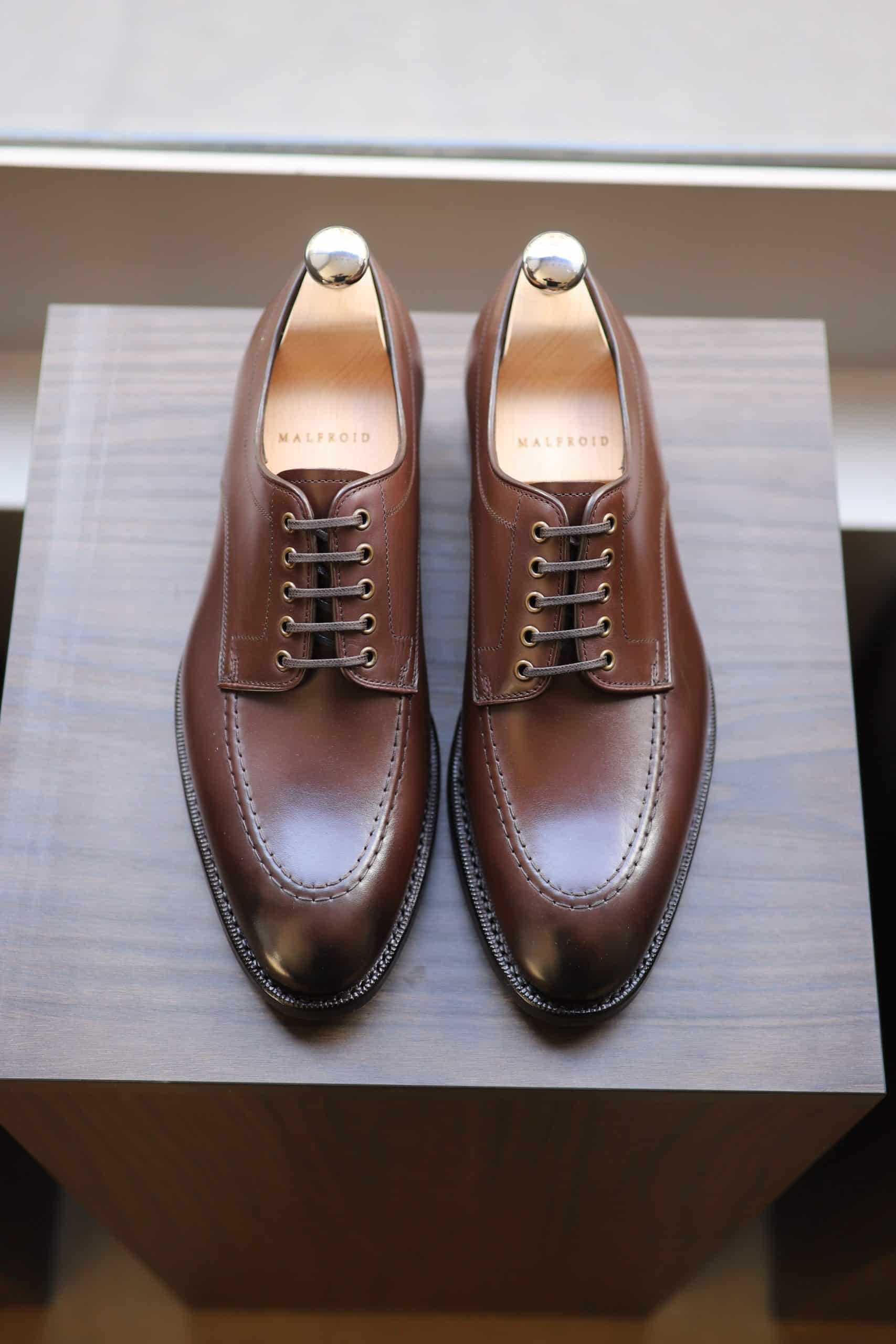 Malfroid Defender City derby cuir boxcalf