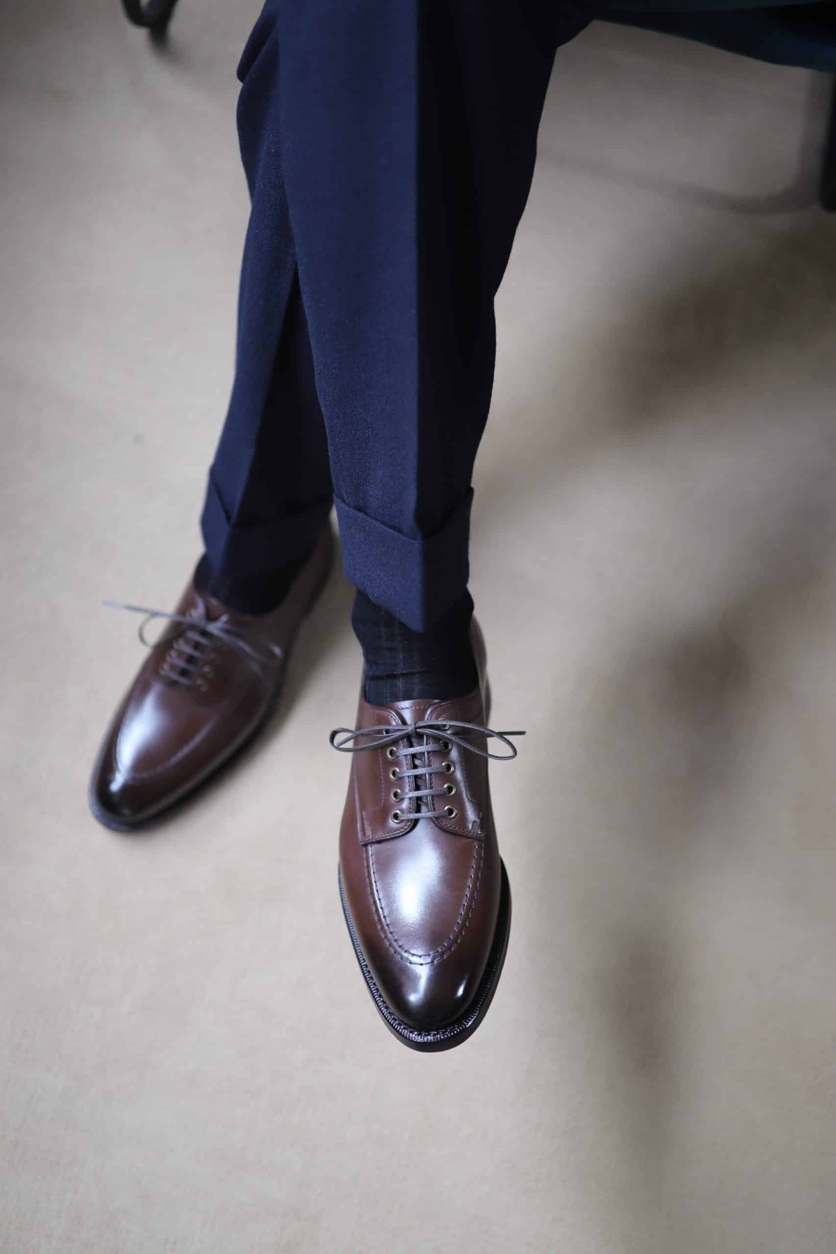 Malfroid Defender City derby cuir boxcalf