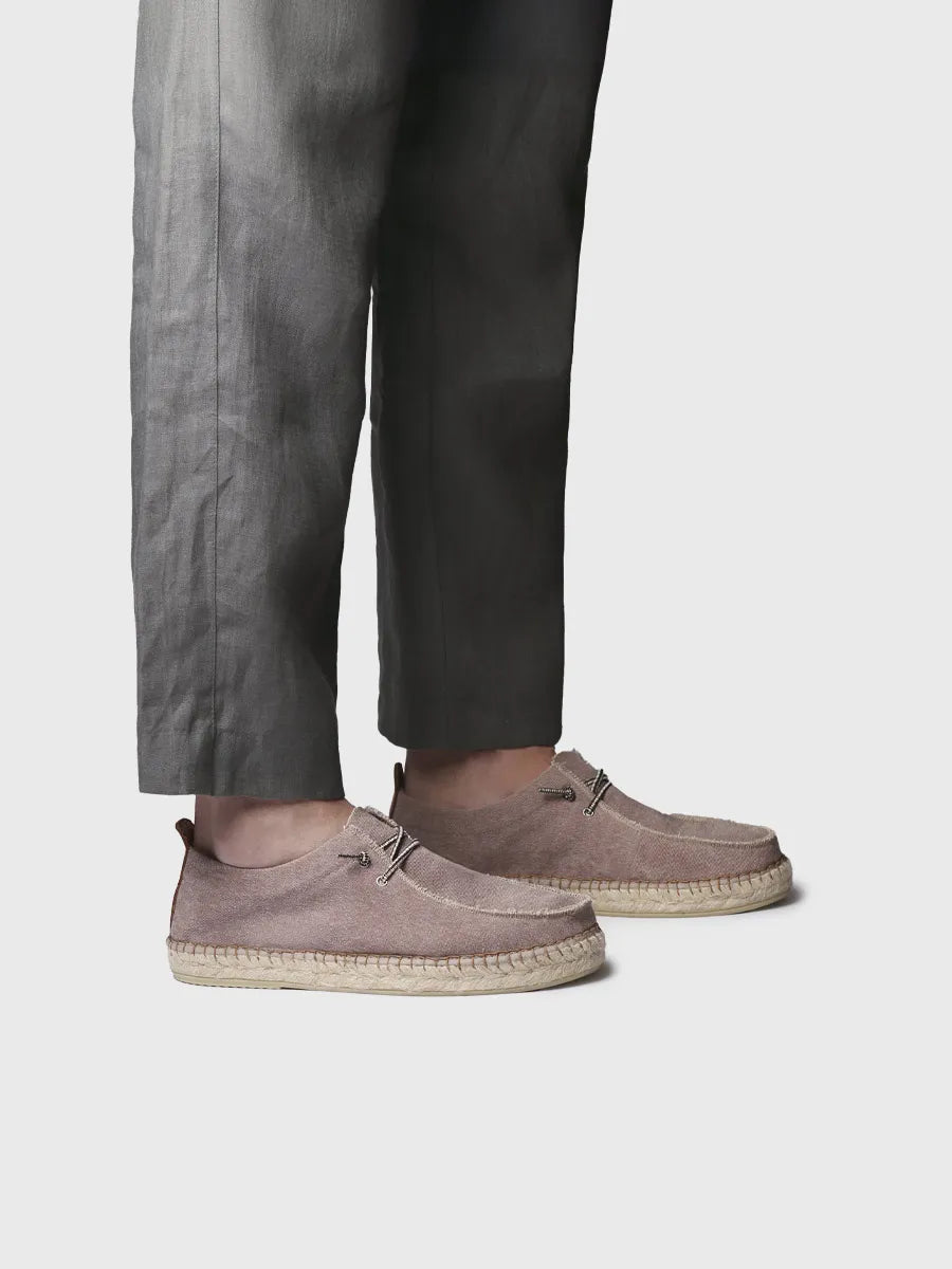 Toni Pons Odin espadrille homme toile à lacets