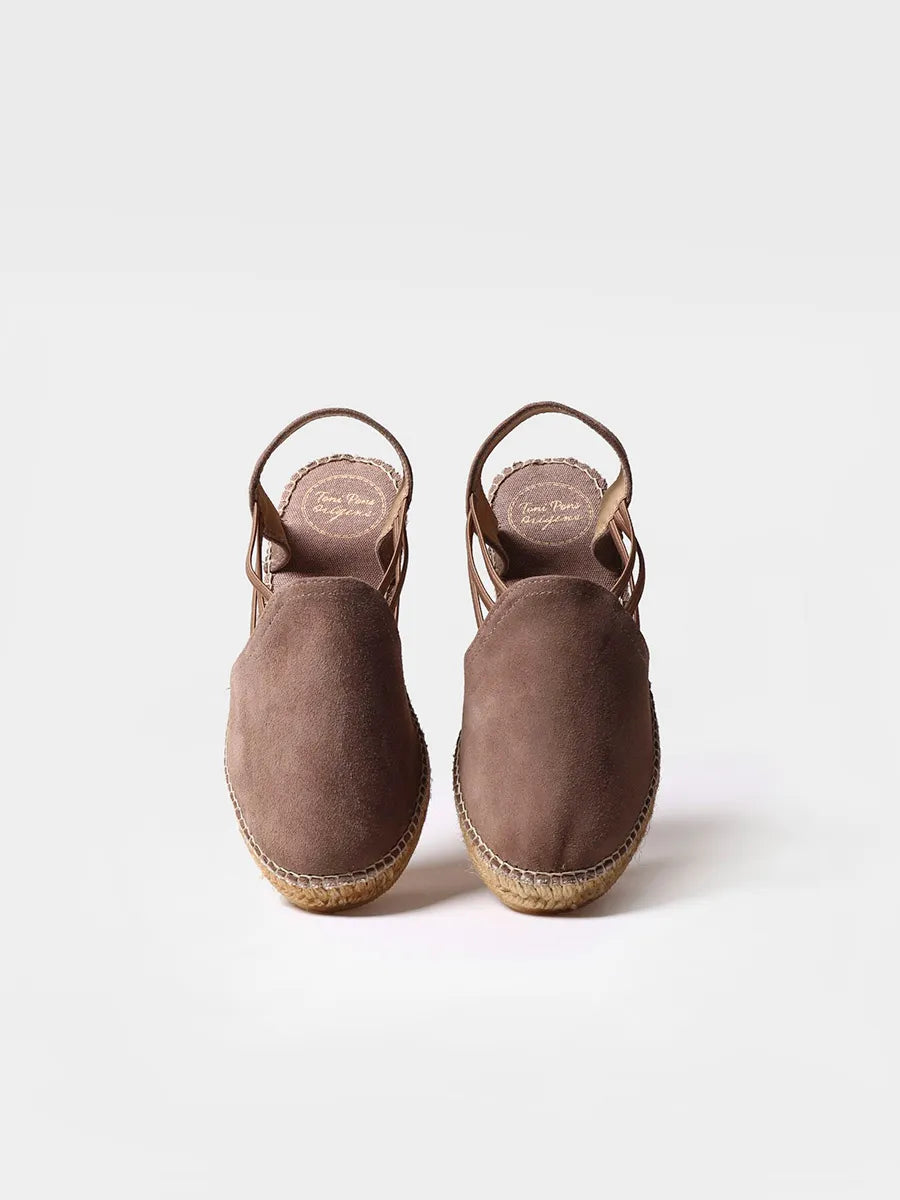 Toni Pons Nuria espadrille femme daim compensée 3 cm
