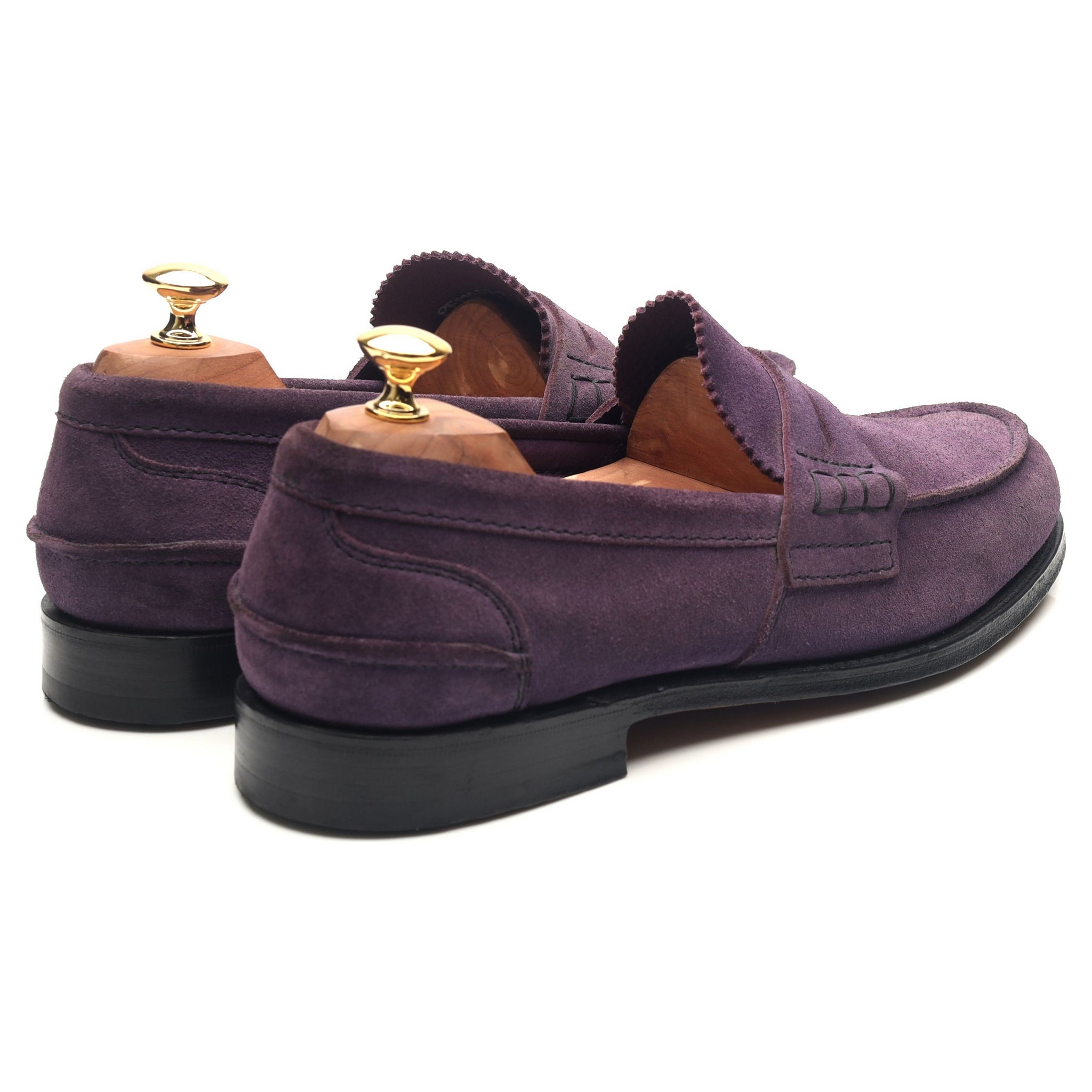 Church's Pembrey mocassins daim violet pointure UK 10
