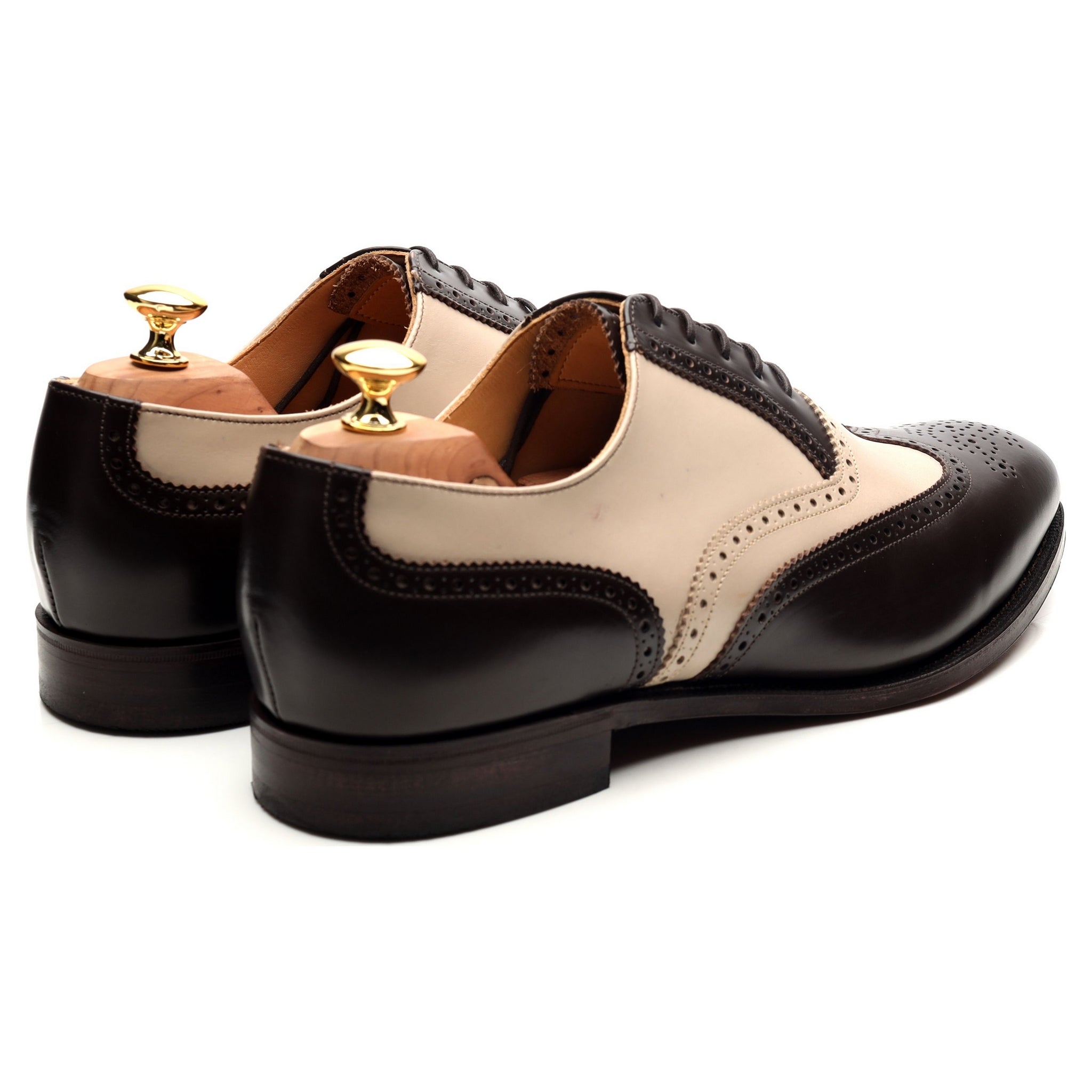 Alfred Sargent Melly Oxford cuir marron UK 11 bicolore