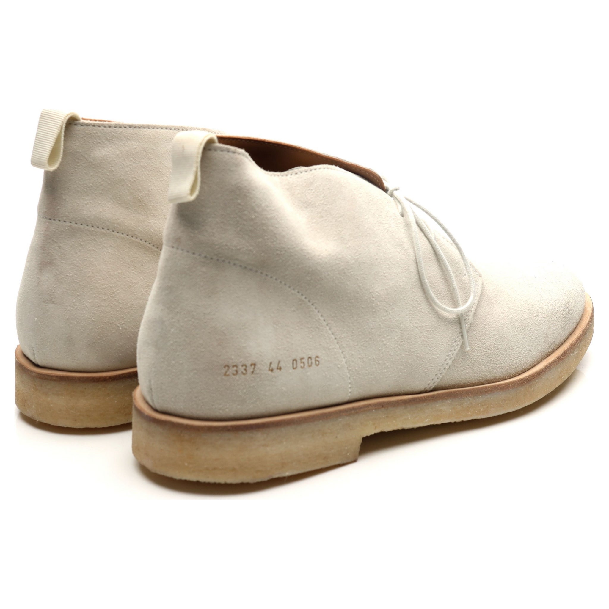 Common Projects Chukka Bottines daim blanc pointure 44