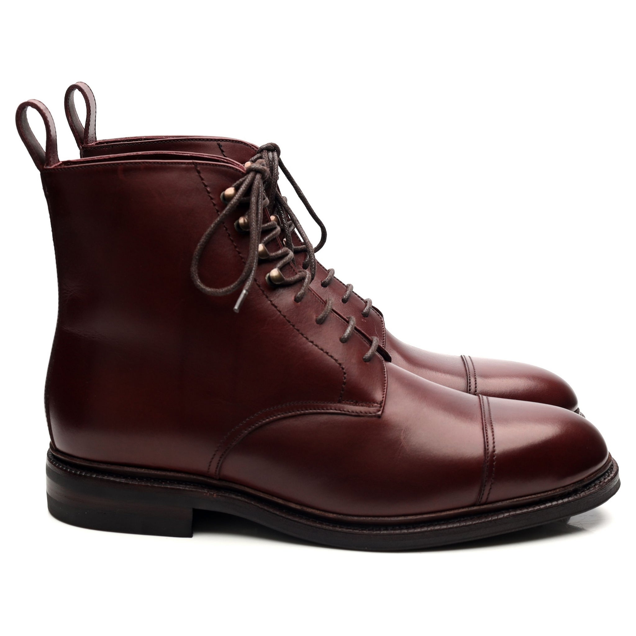 Meermin 101747 bottines cuir bordeaux pointure UK 6,5