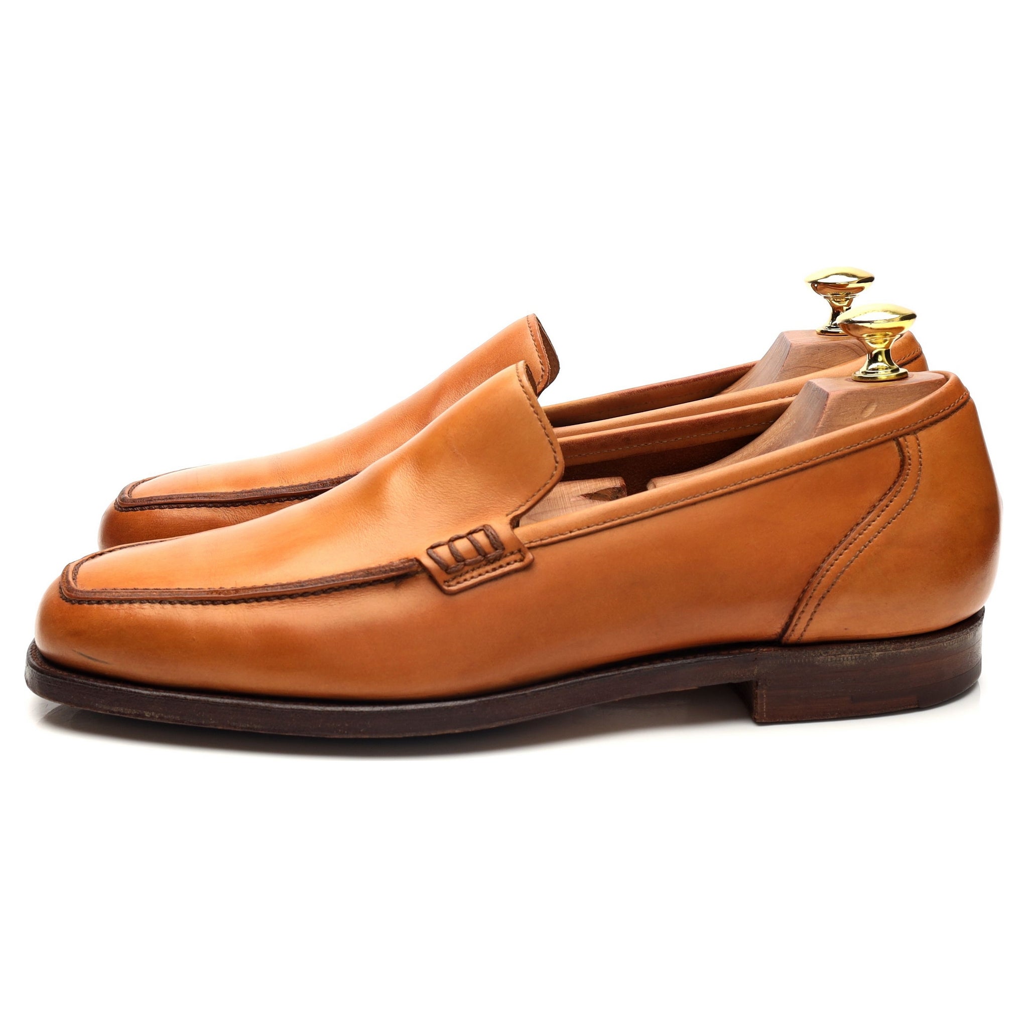 Crockett & Jones Kent mocassins cuir marron 8 UK