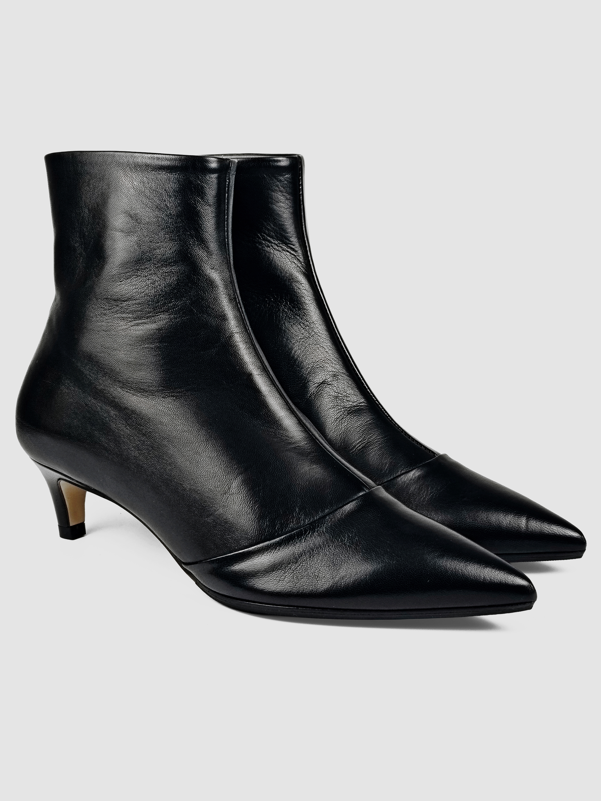 Lorena Paggi Glove bottines cuir noir