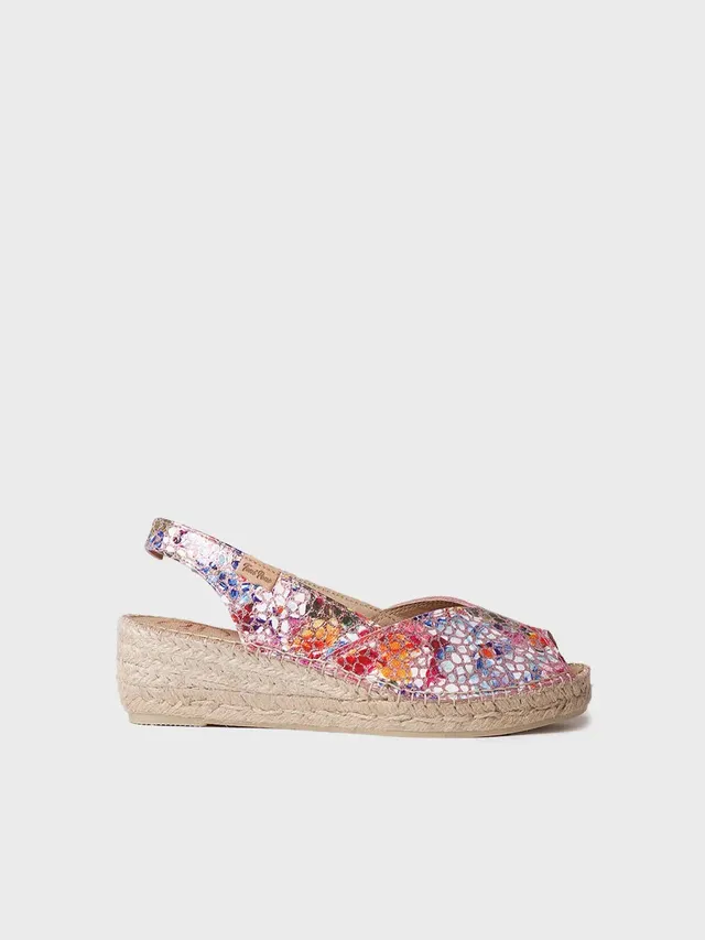 Toni Pons Bernia-PM espadrille cuir bout ouvert