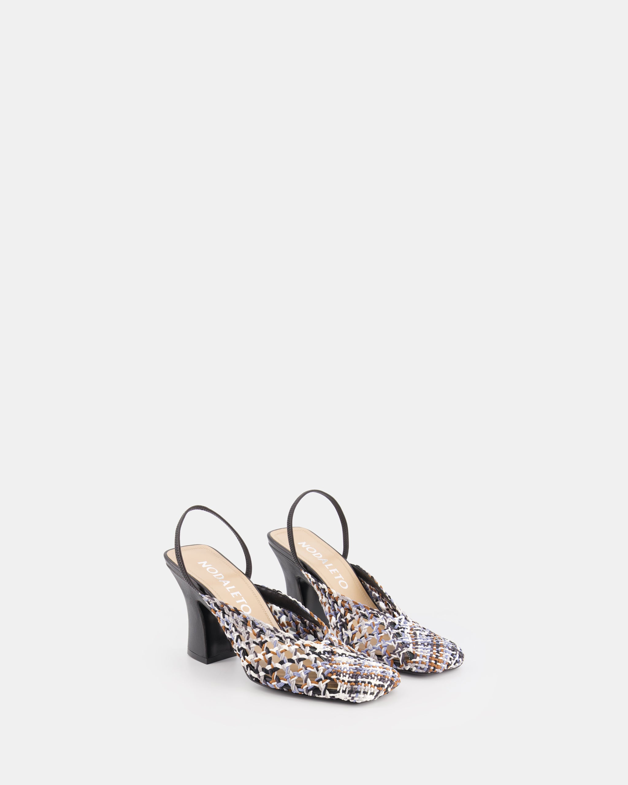 Nodaleto Nodstalgia Anya 90 escarpins Black Yarn talon 9 cm