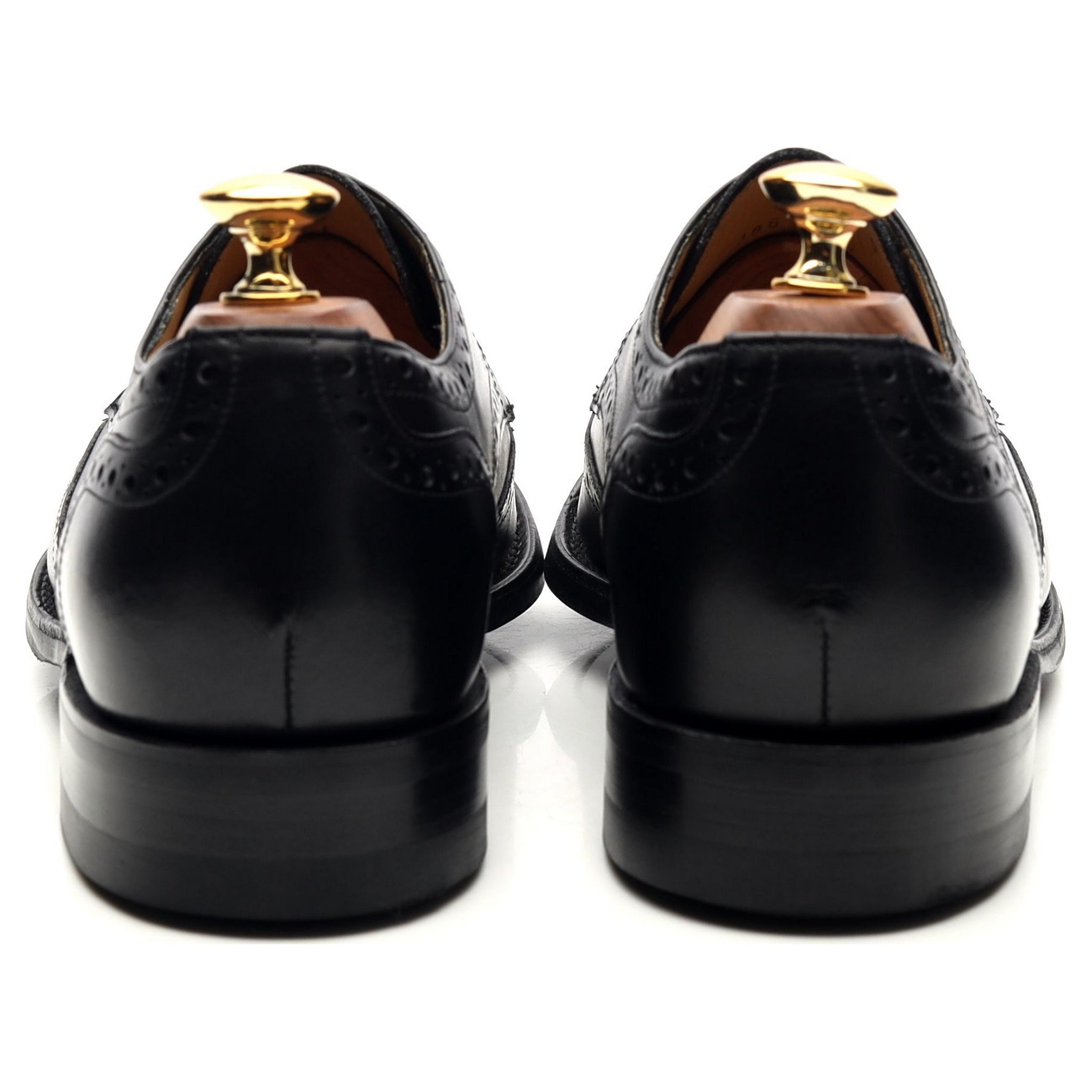Barker Longworth derby cuir noir UK 6 G semelle gomme