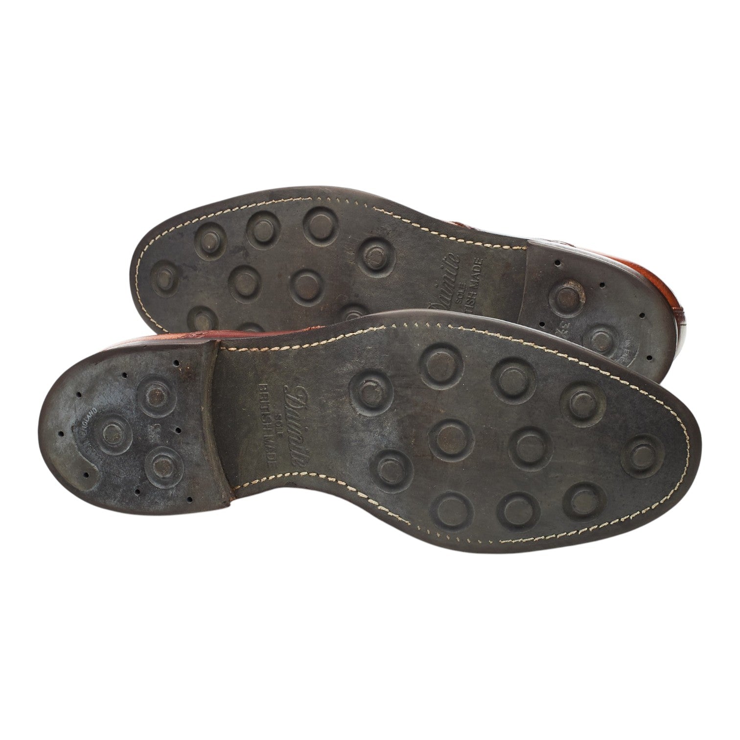 Cheaney George II oxford cuir grainé marron UK 9,5