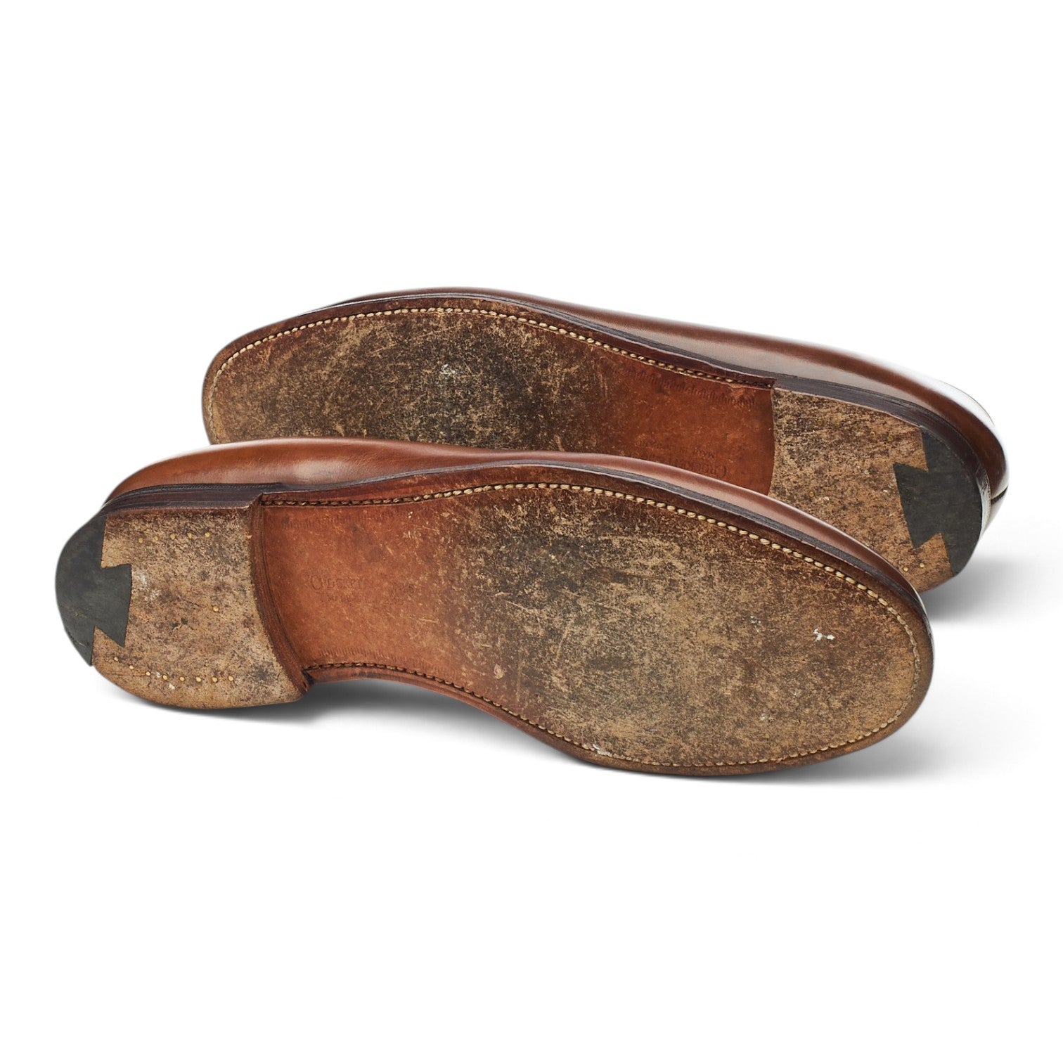 Crockett & Jones Boston mocassins cuir marron UK 8