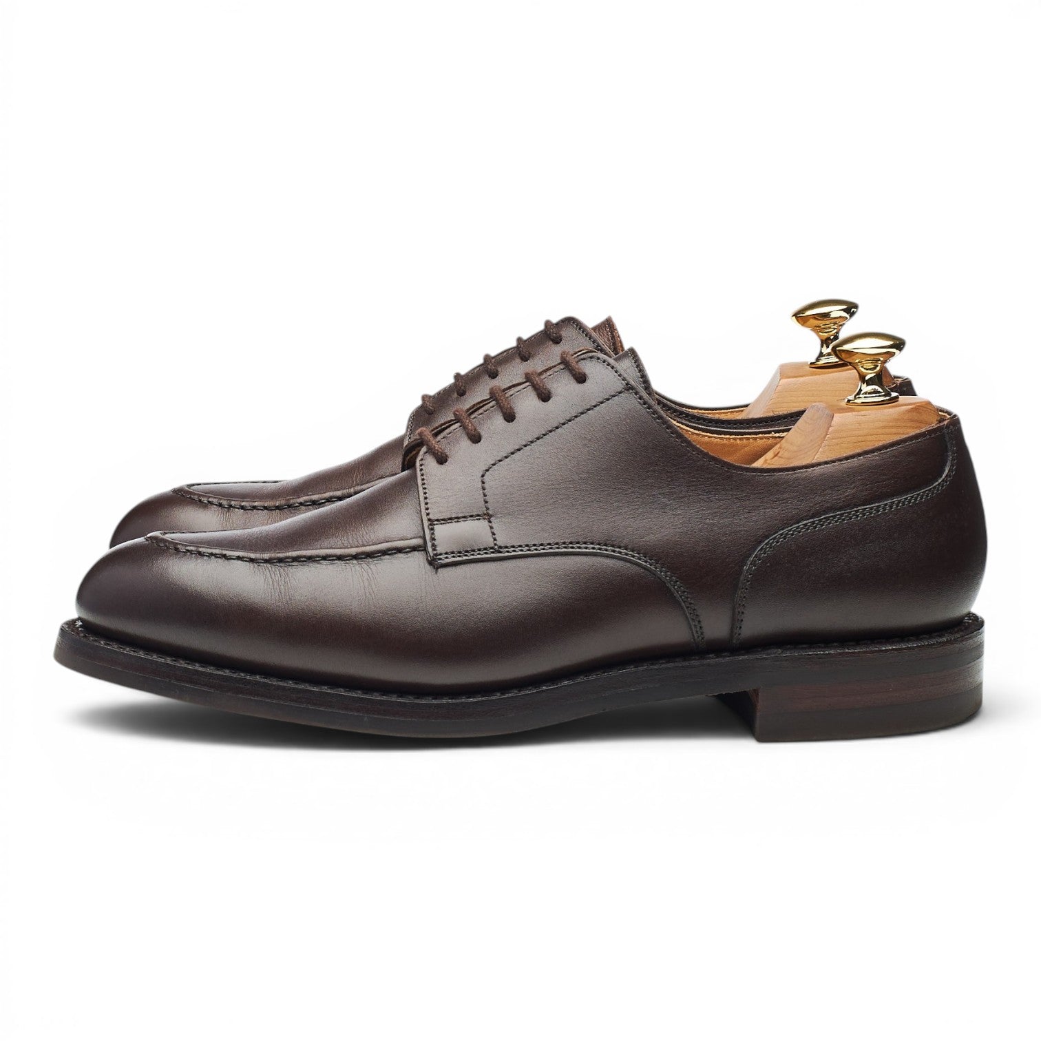 Crockett & Jones Onslow derby cuir marron 6,5 semelle gomme