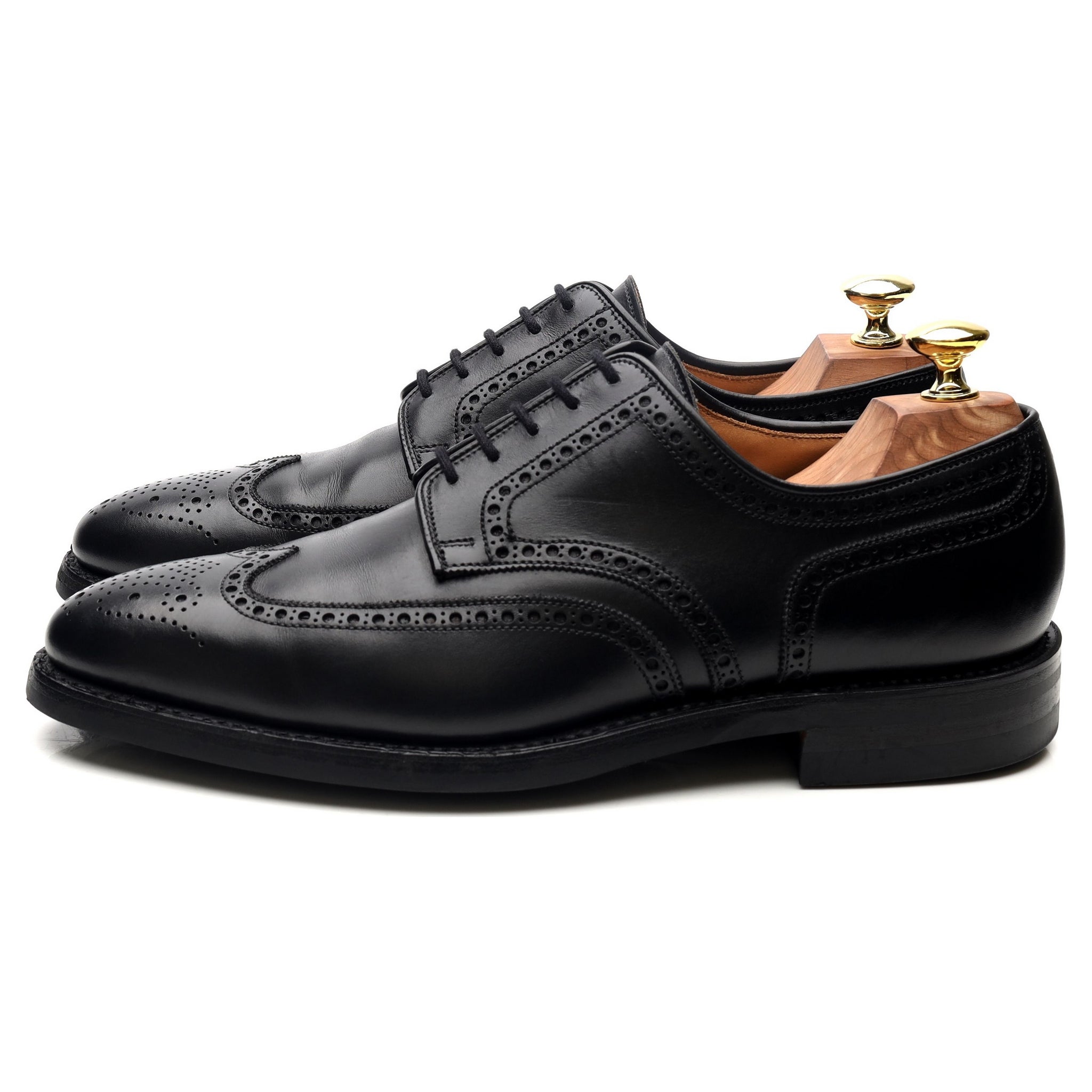 Crockett & Jones Swansea Derby cuir noir pointure UK 7.5