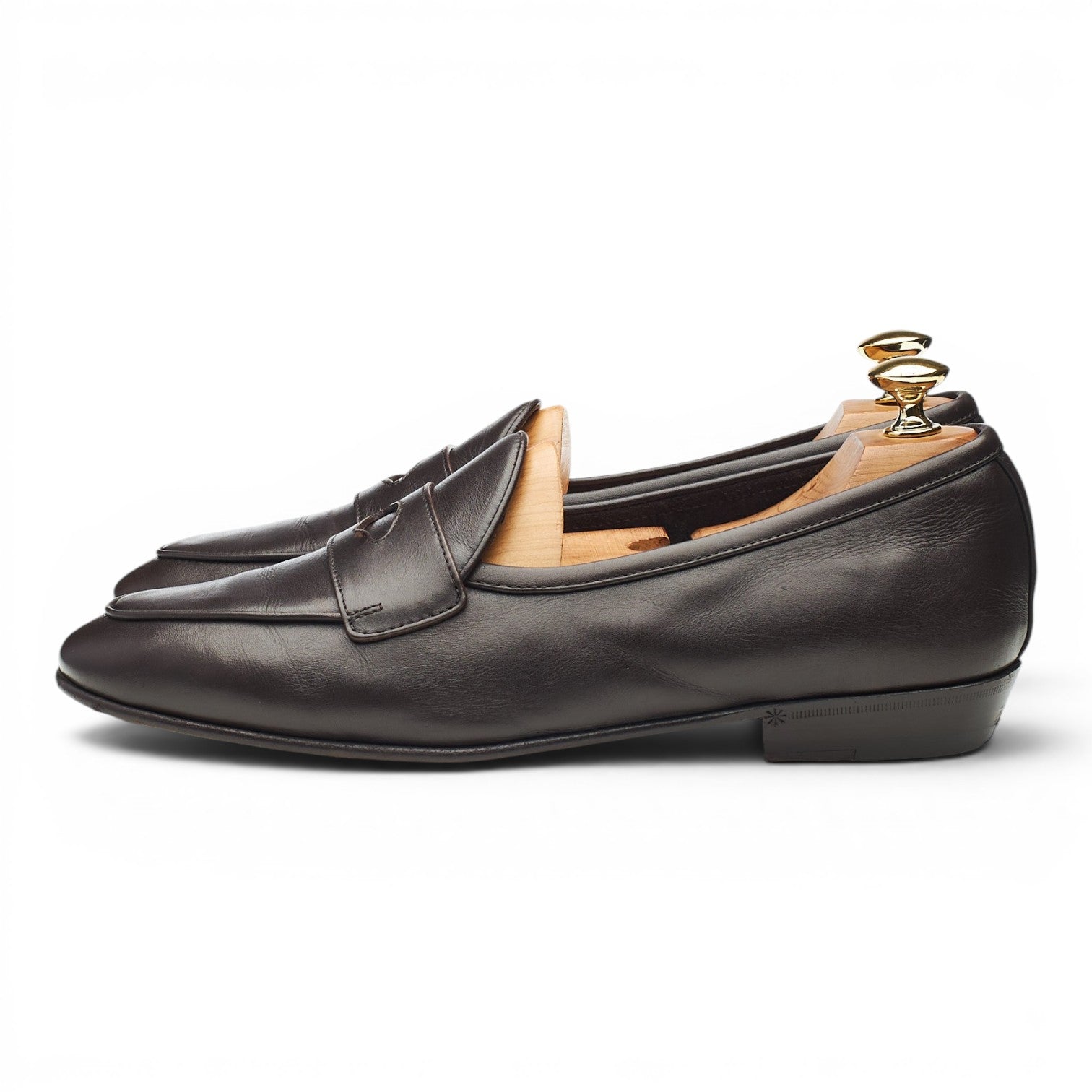 Baudoin Lange Sagan Classic mocassin cuir marron 6 UK