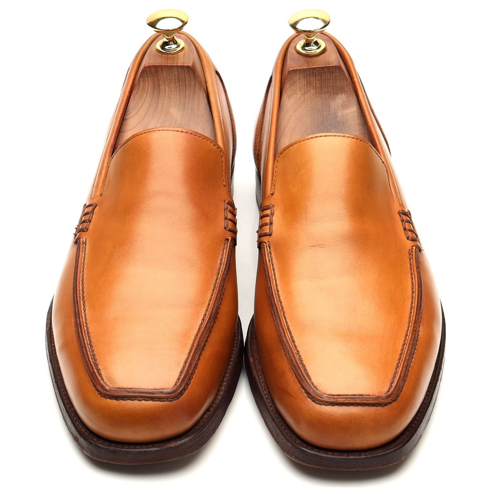 Crockett & Jones Kent mocassins cuir marron 8 UK