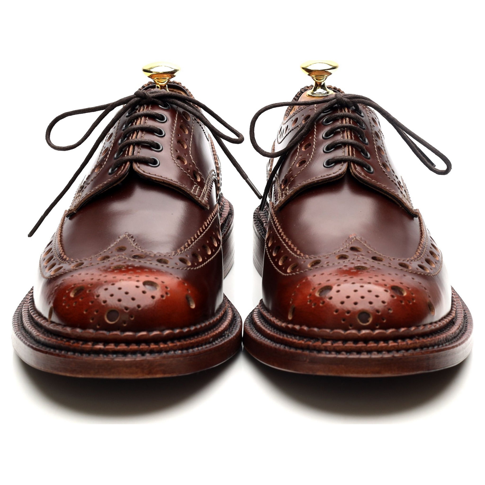 Grenson Archie derby cuir marron pointure UK 7