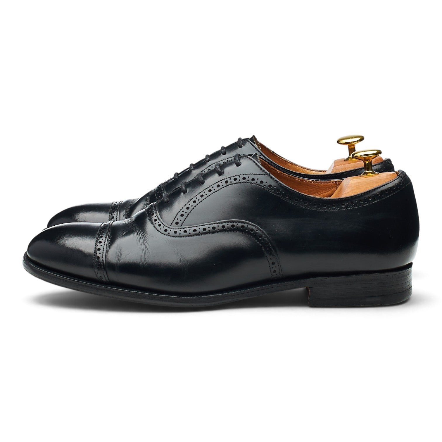 Church’s Legate oxford cuir noir brogues pointure 8 UK