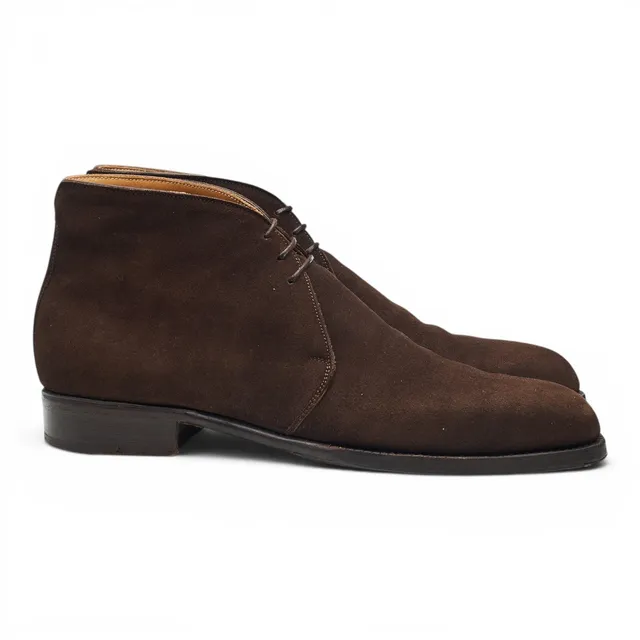 Vass boots chukka daim marron foncé UK 8