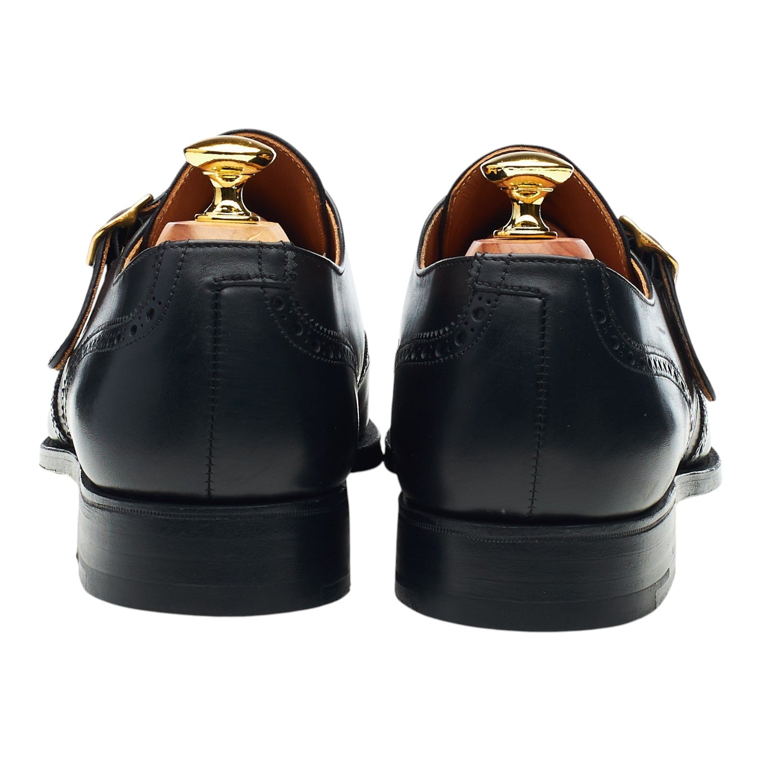 Crockett & Jones Chalfont monk cuir noir pointure 41