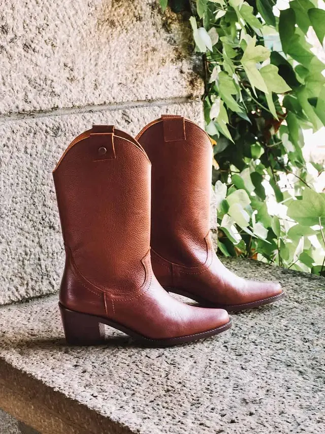 Toni Pons Ubeda boots femme cuir talon 6 cm