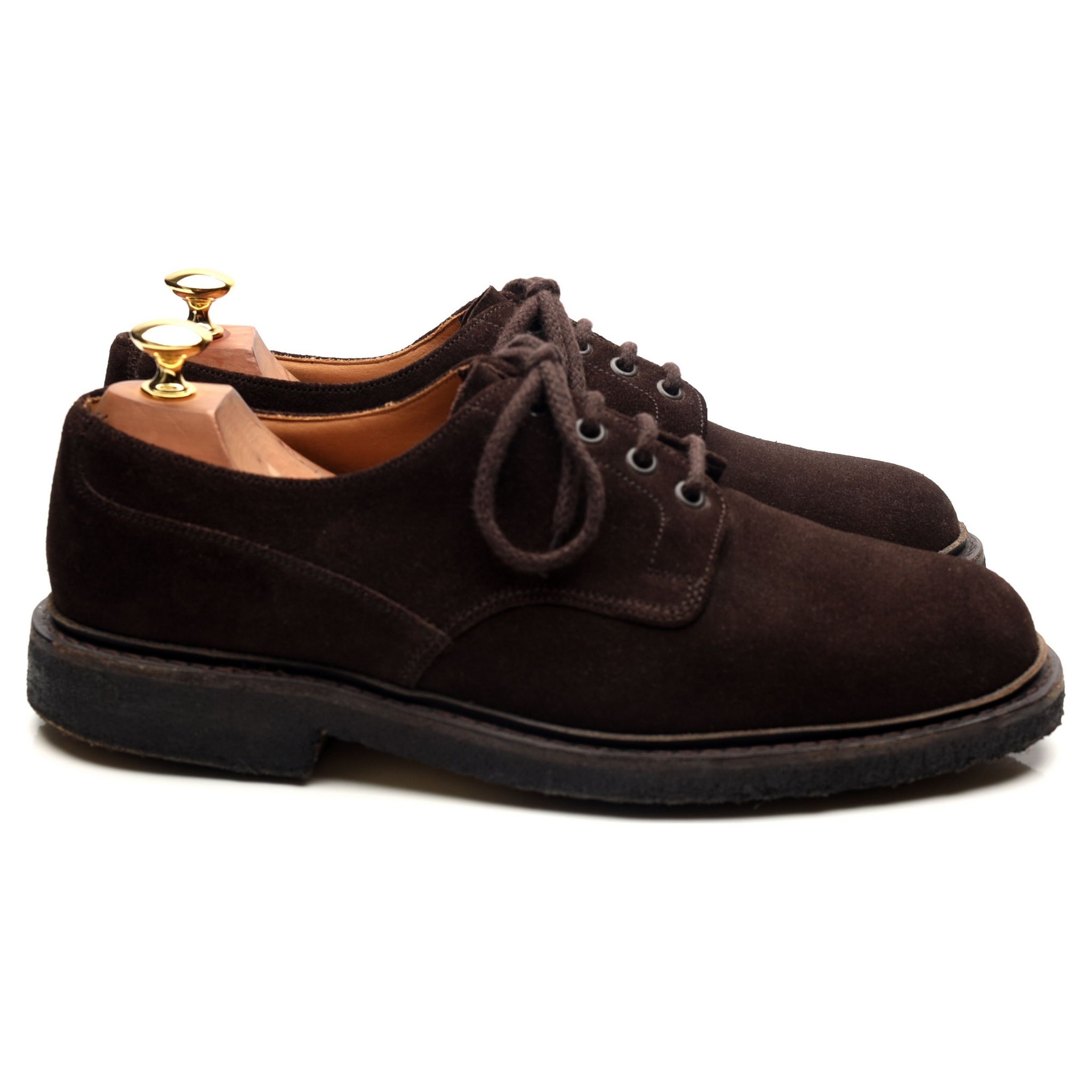 Church's Chilcote derby suède marron UK 9 G