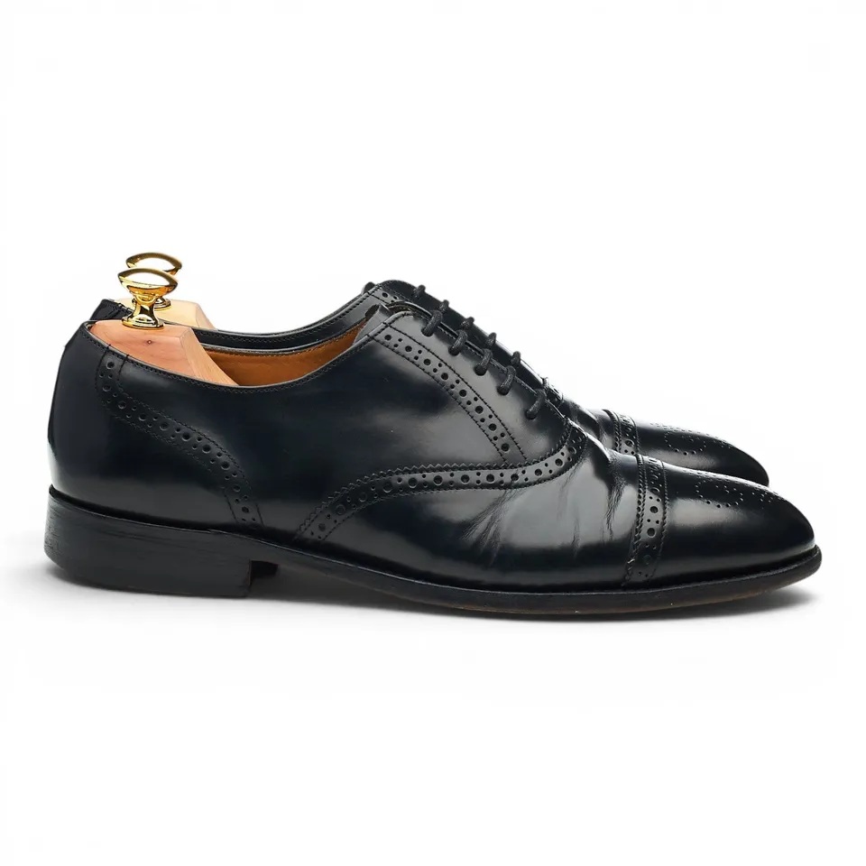 Barker Gatwick derbies oxford cuir noir pointure 7.5 UK