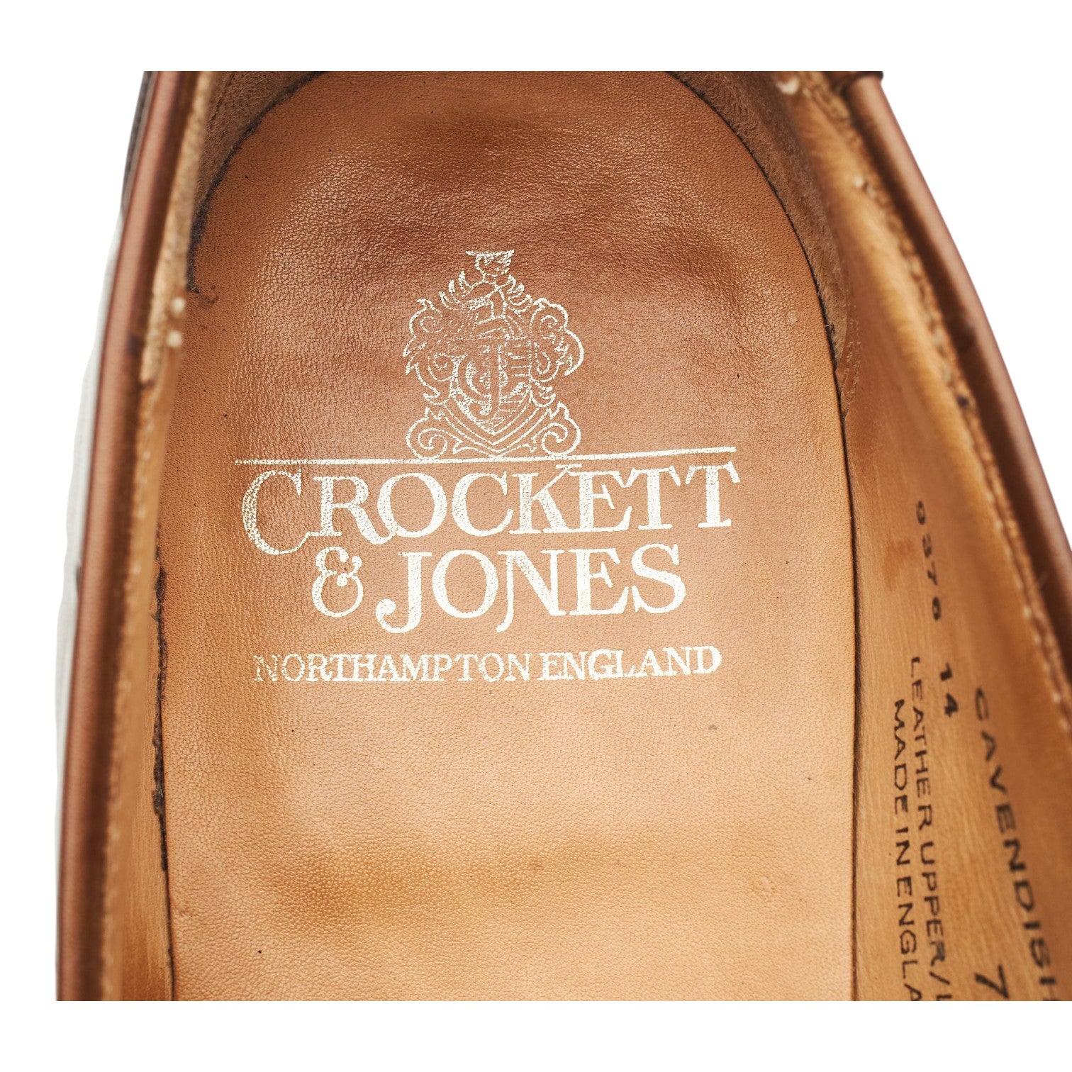 Crockett & Jones Cavendish 2 mocassins cuir marron 7.5