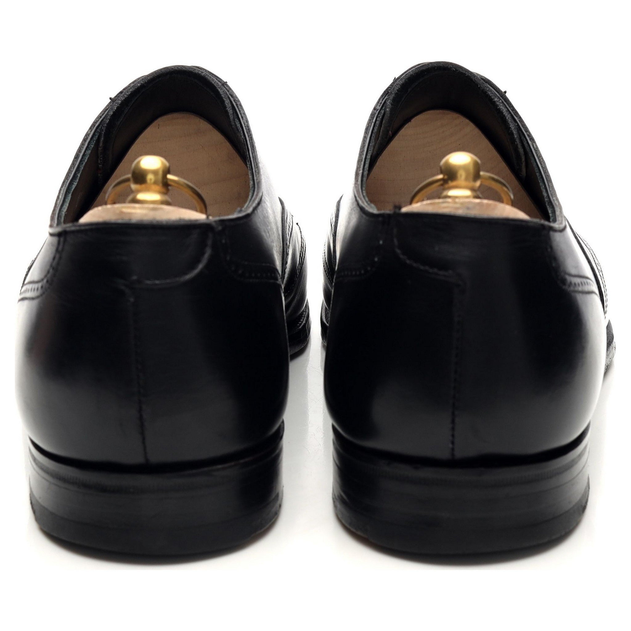 New & Lingwood oxford brogue cuir noir pointure UK 10
