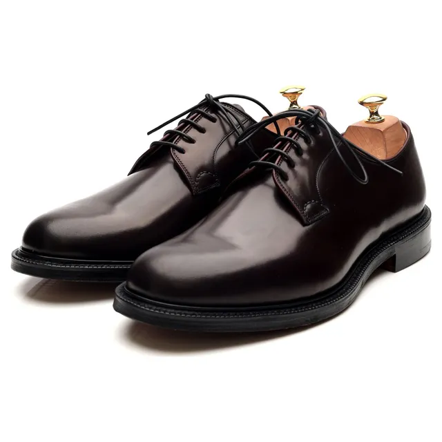 Church's Shannon derby cordovan bordeaux UK 9.5 cuir