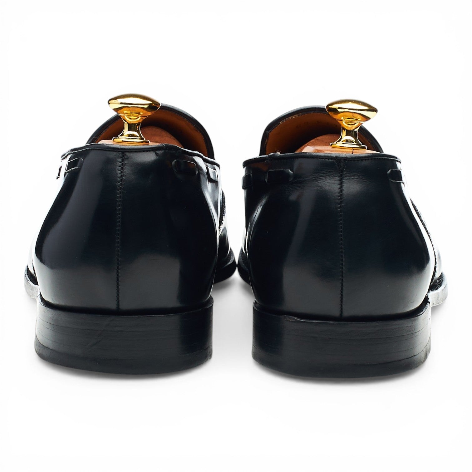 Barker Clive mocassins cuir noir UK 12