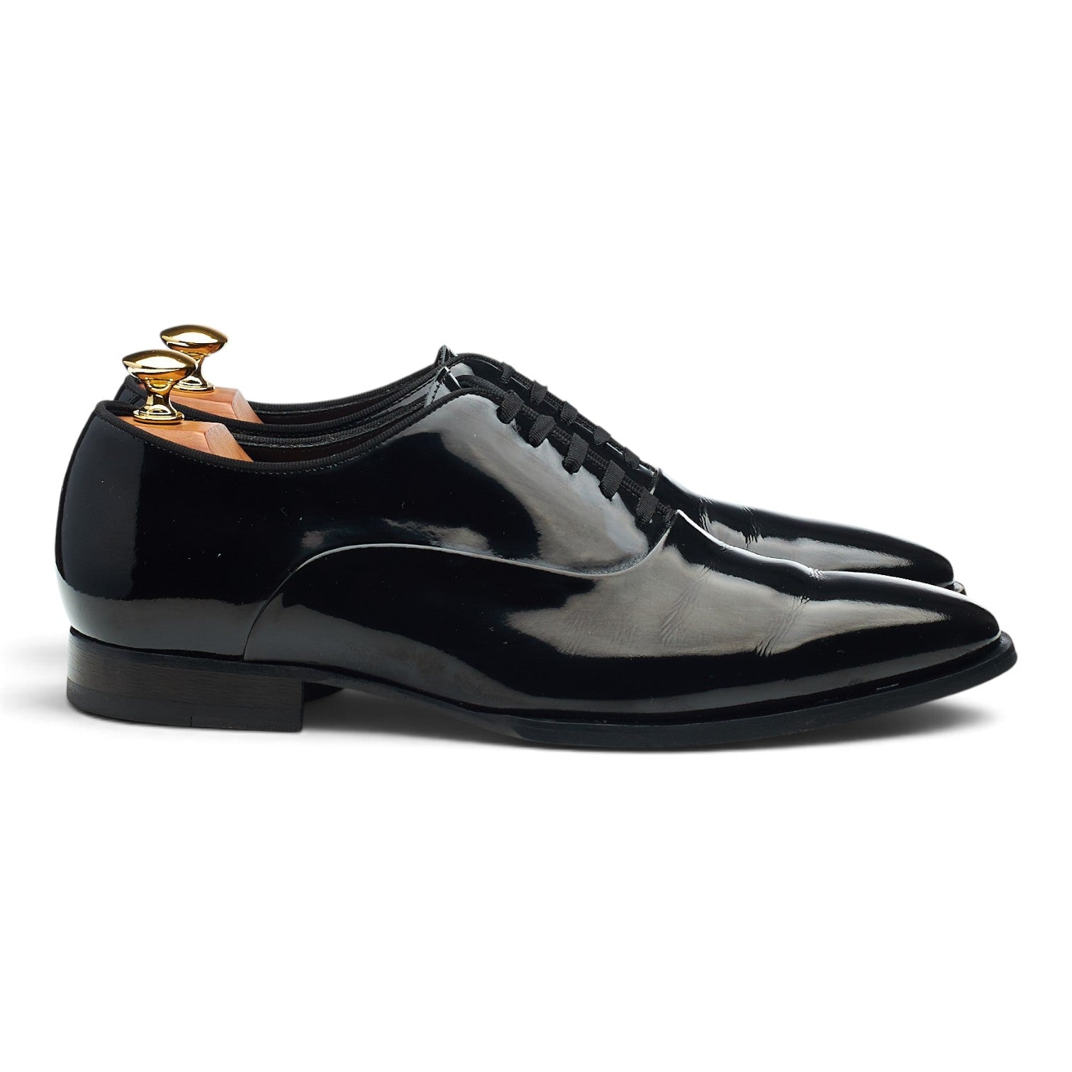 Suitsupply oxford cuir verni noir UK 7 cérémonie