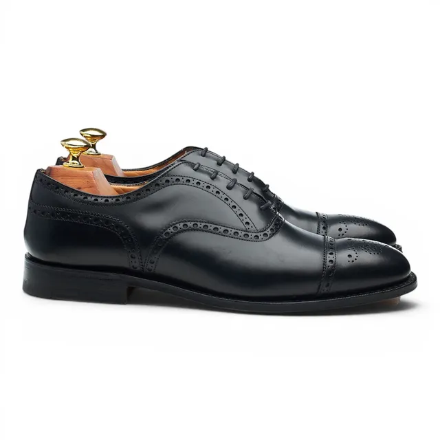 Church's Diplomat richelieu cuir noir pointure UK 7.5
