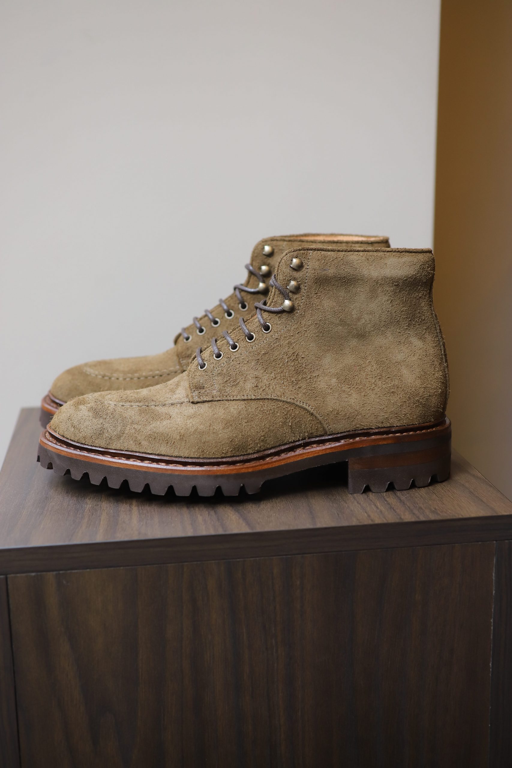 Malfroid Defender Highland boots veau velours
