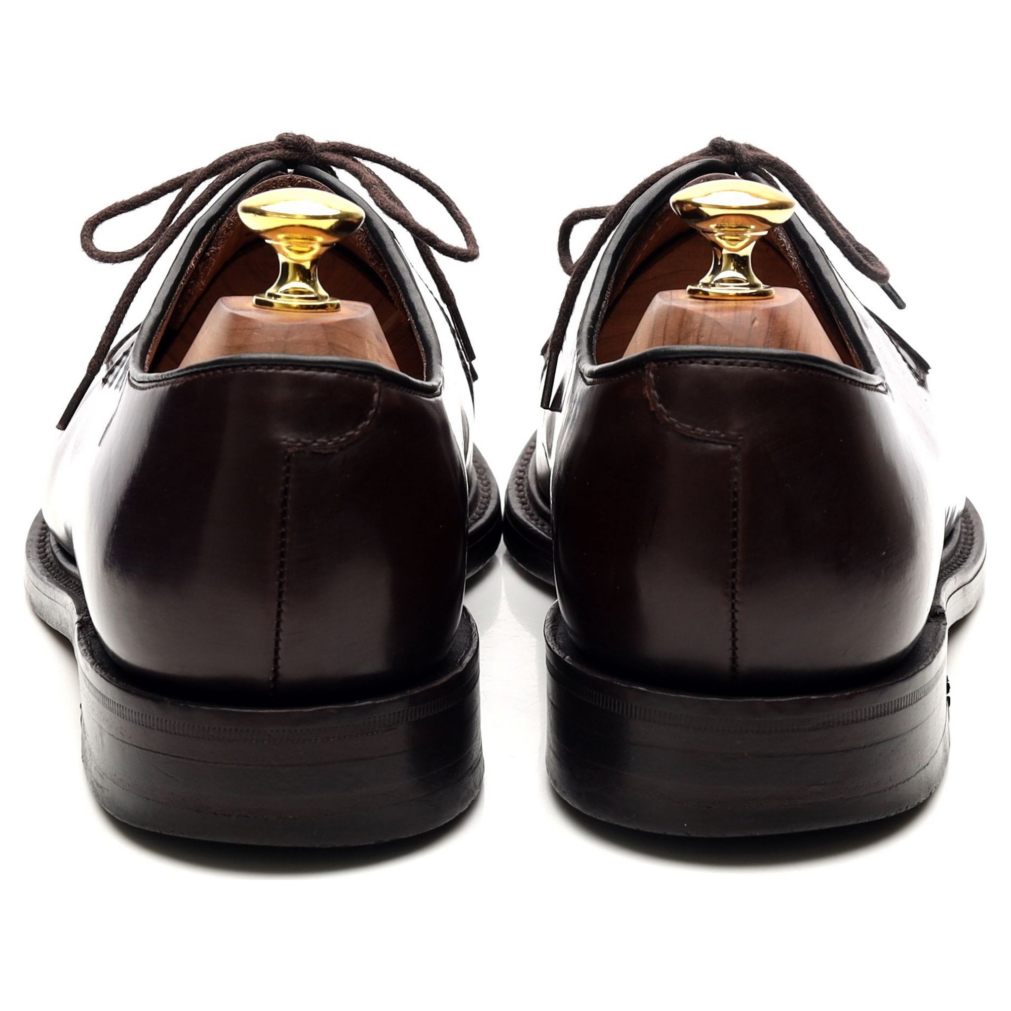 Loake 771 derby cuir bordeaux UK 7.5