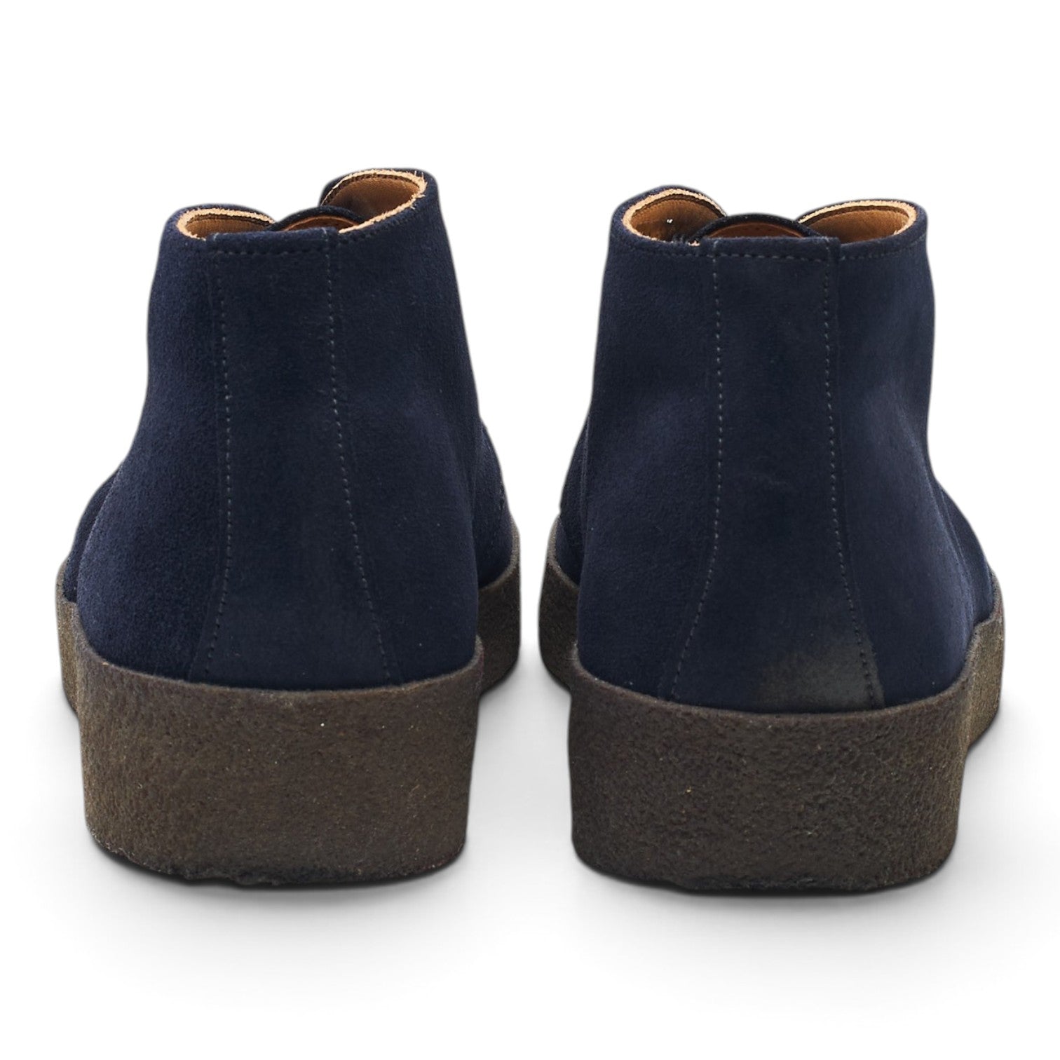 Sanders Hi-Top bottines chukka daim bleu UK 8.5