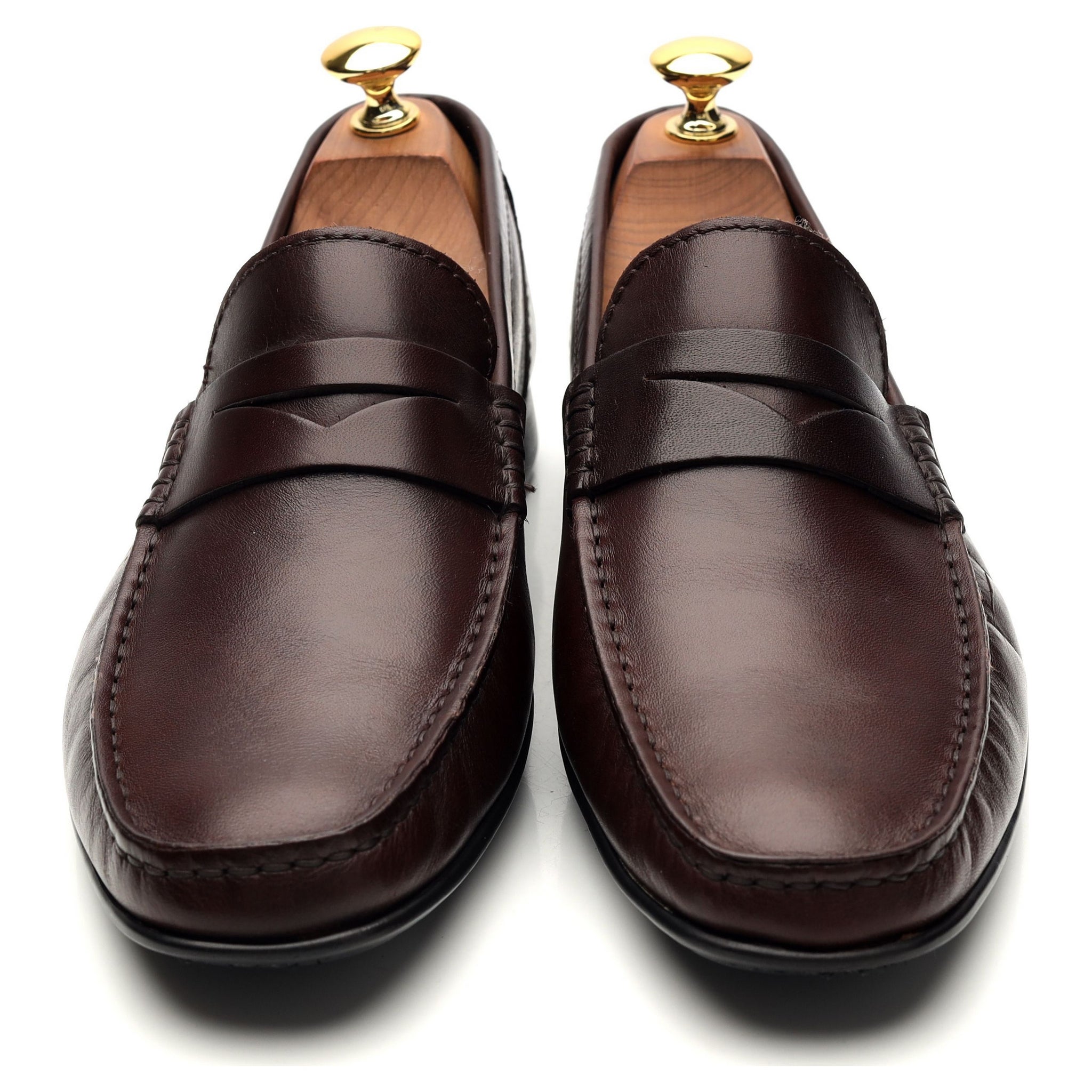 Crockett & Jones Genoa mocassins cuir marron 6 UK