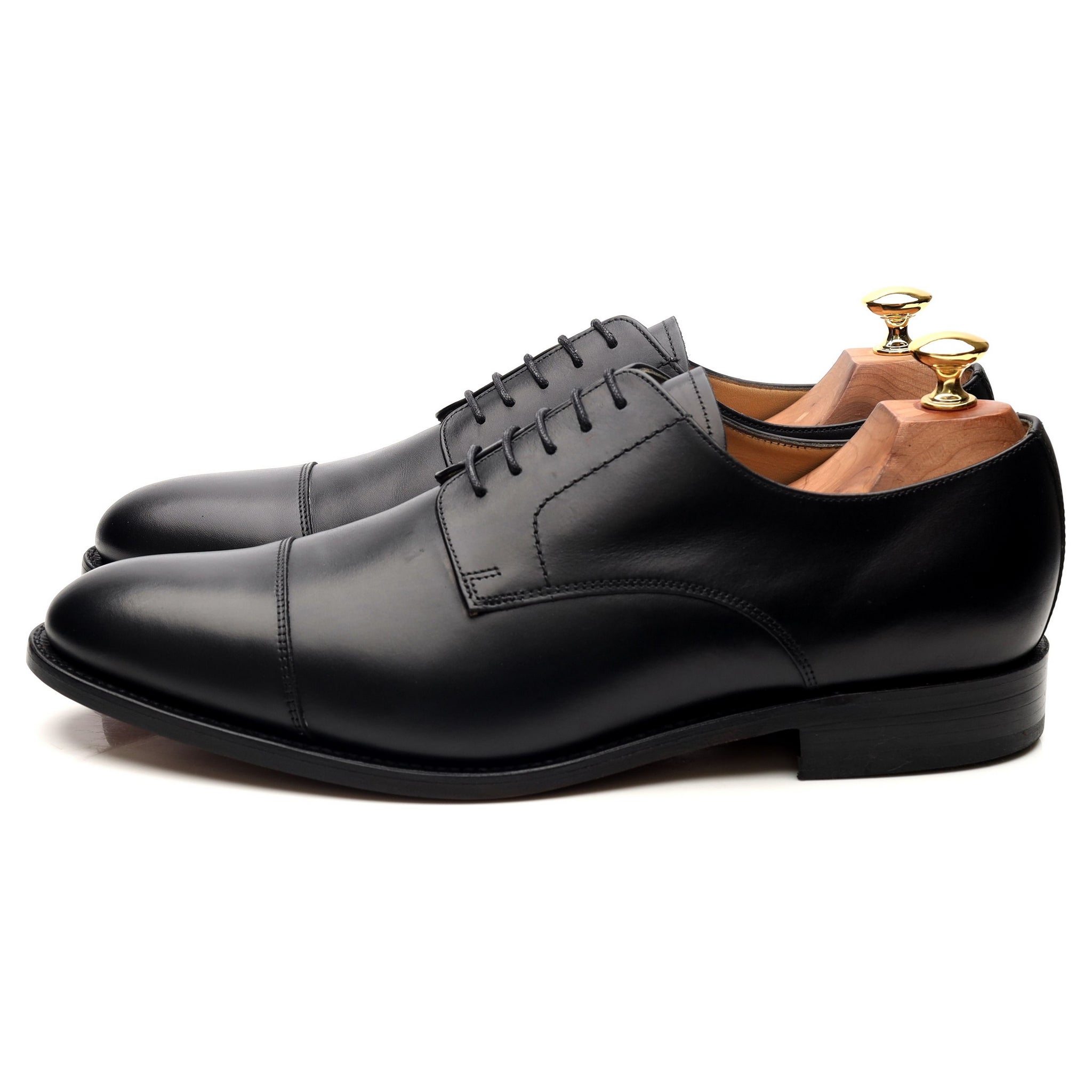 Barker Epping derbys cuir noir pointure UK 9