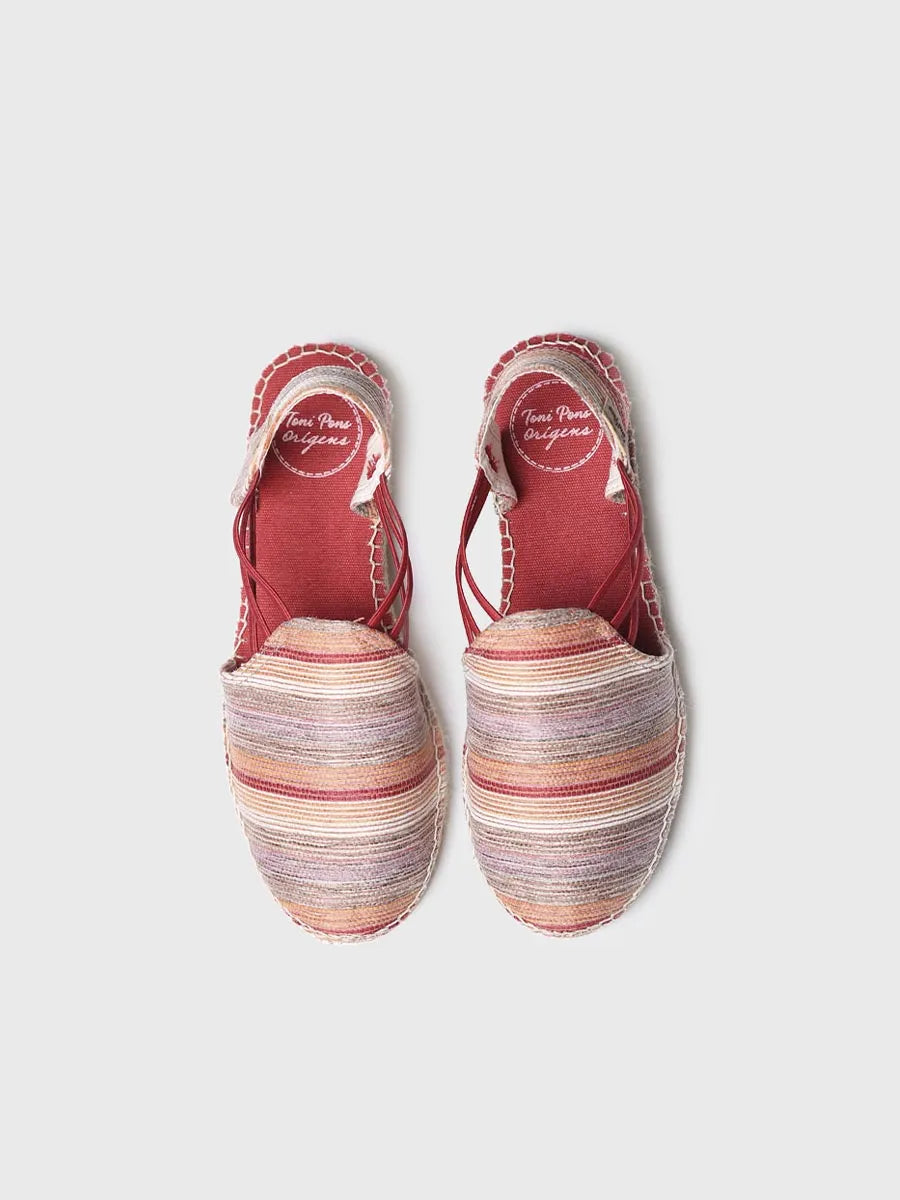 Toni Pons NOA-HV espadrilles femme toile tuile vegan