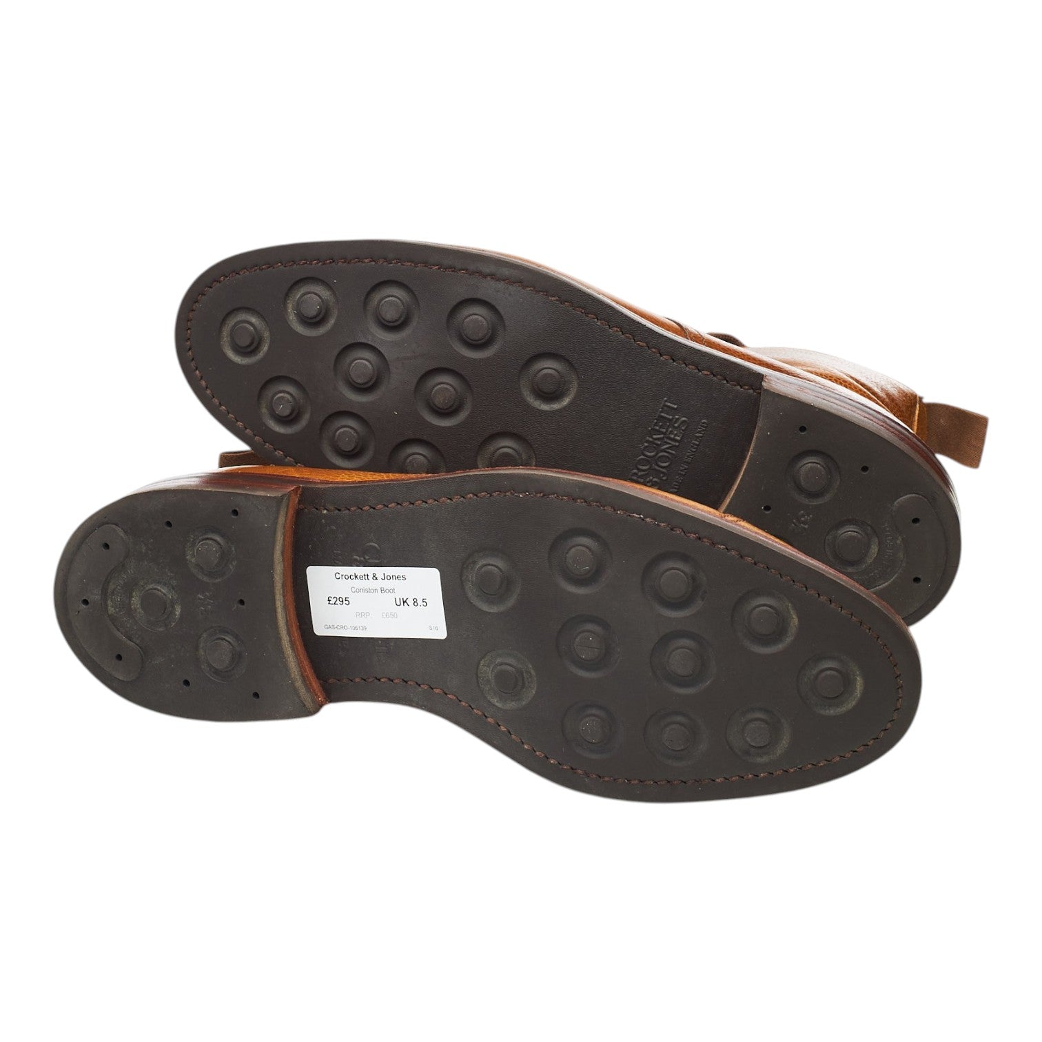 Crockett & Jones Coniston boots cuir grainé 42,5