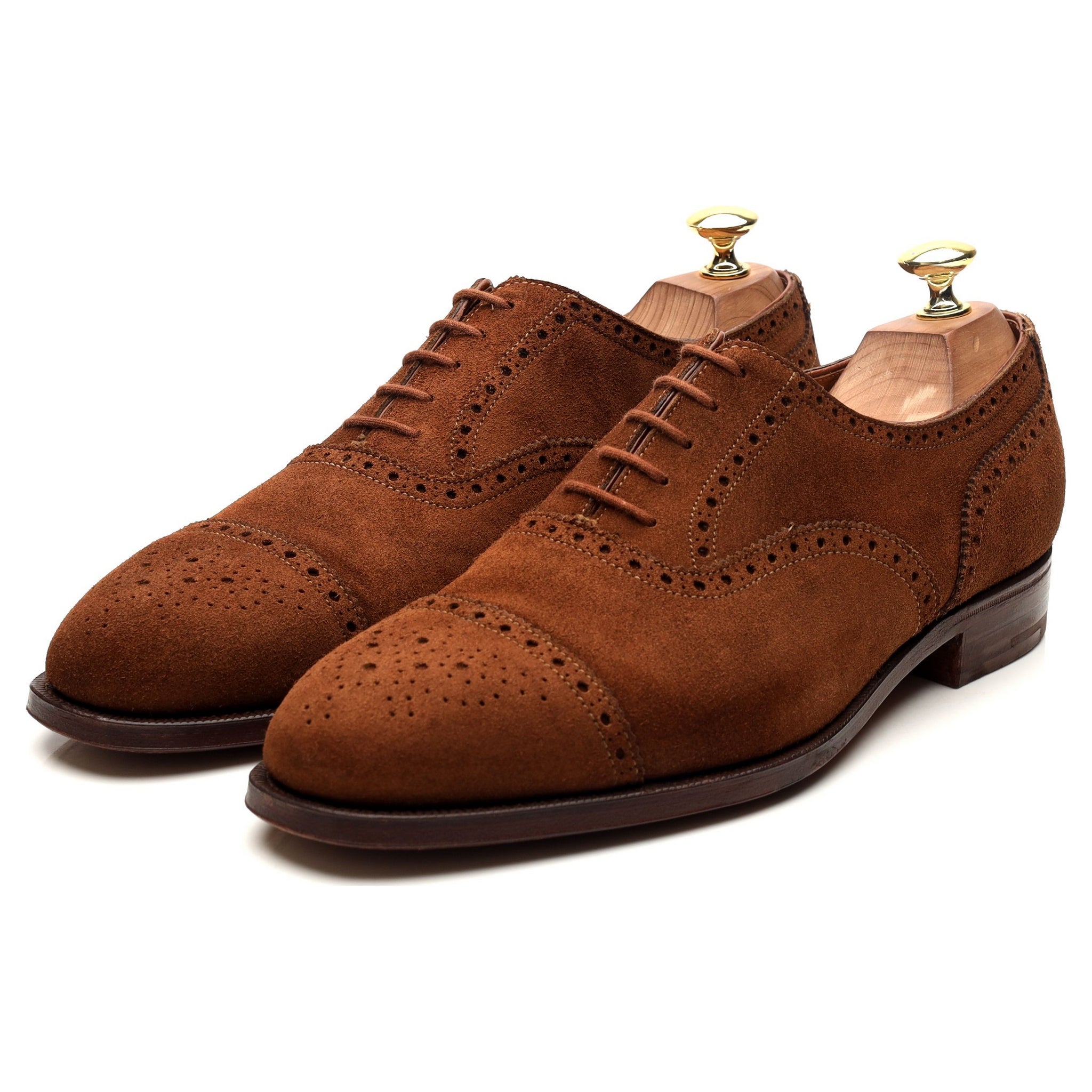 Crockett & Jones Westminster oxford suède tan 8,5