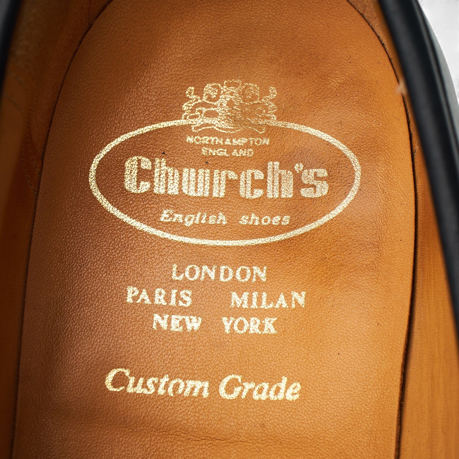 Church's Wesley mocassin cuir noir pointure UK 7.5