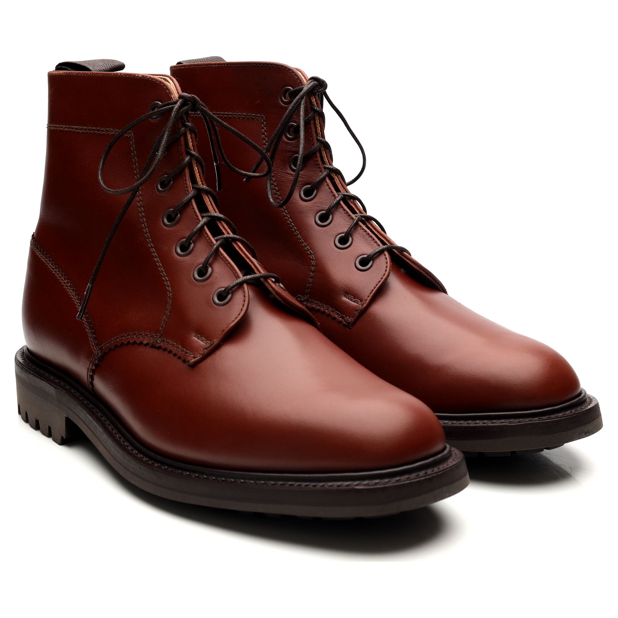 Sanders Kelso boots cuir marron UK 9