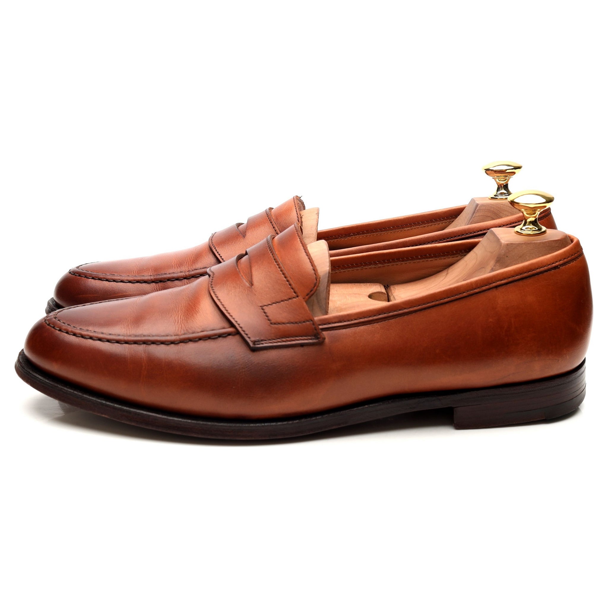 Shipton & Heneage Wilton mocassins cuir marron UK 9