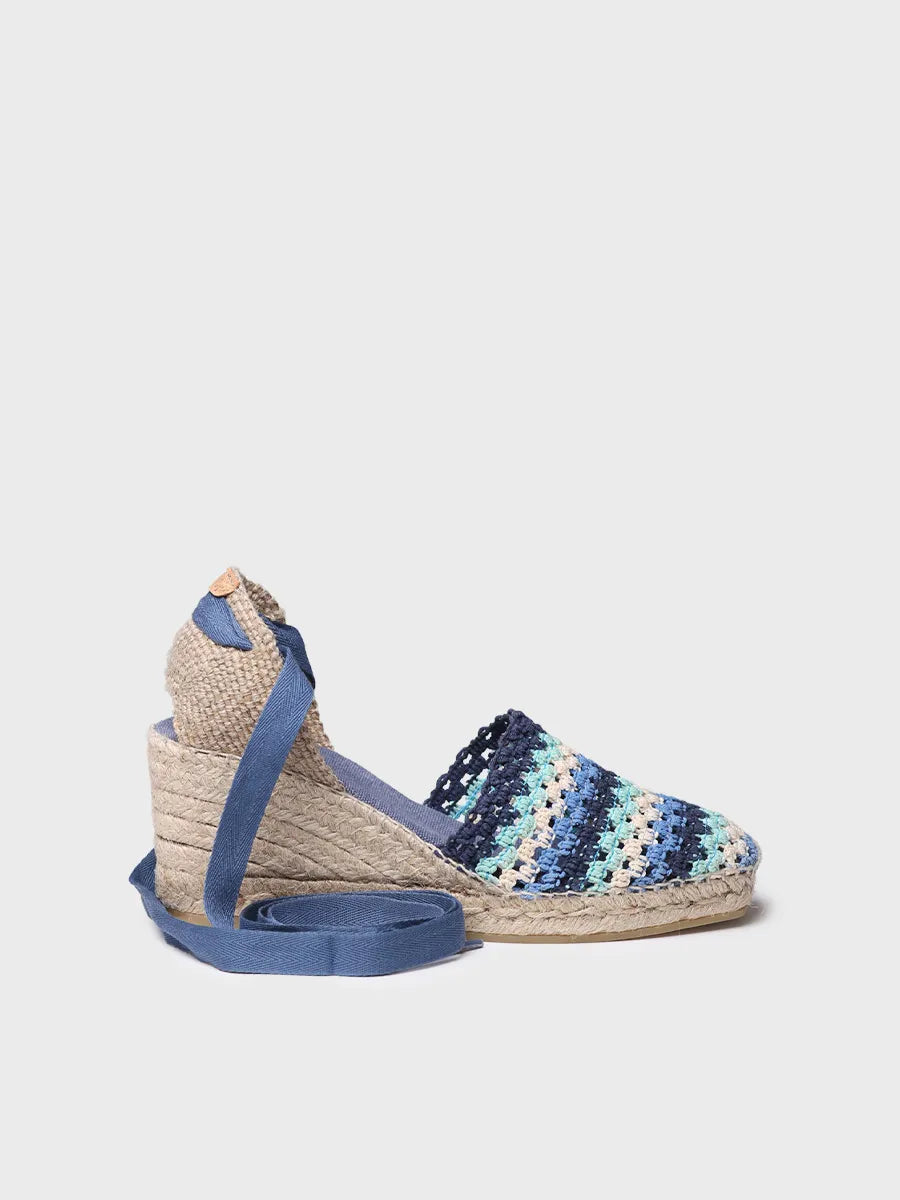 Toni Pons Georgina espadrilles compensées crochet