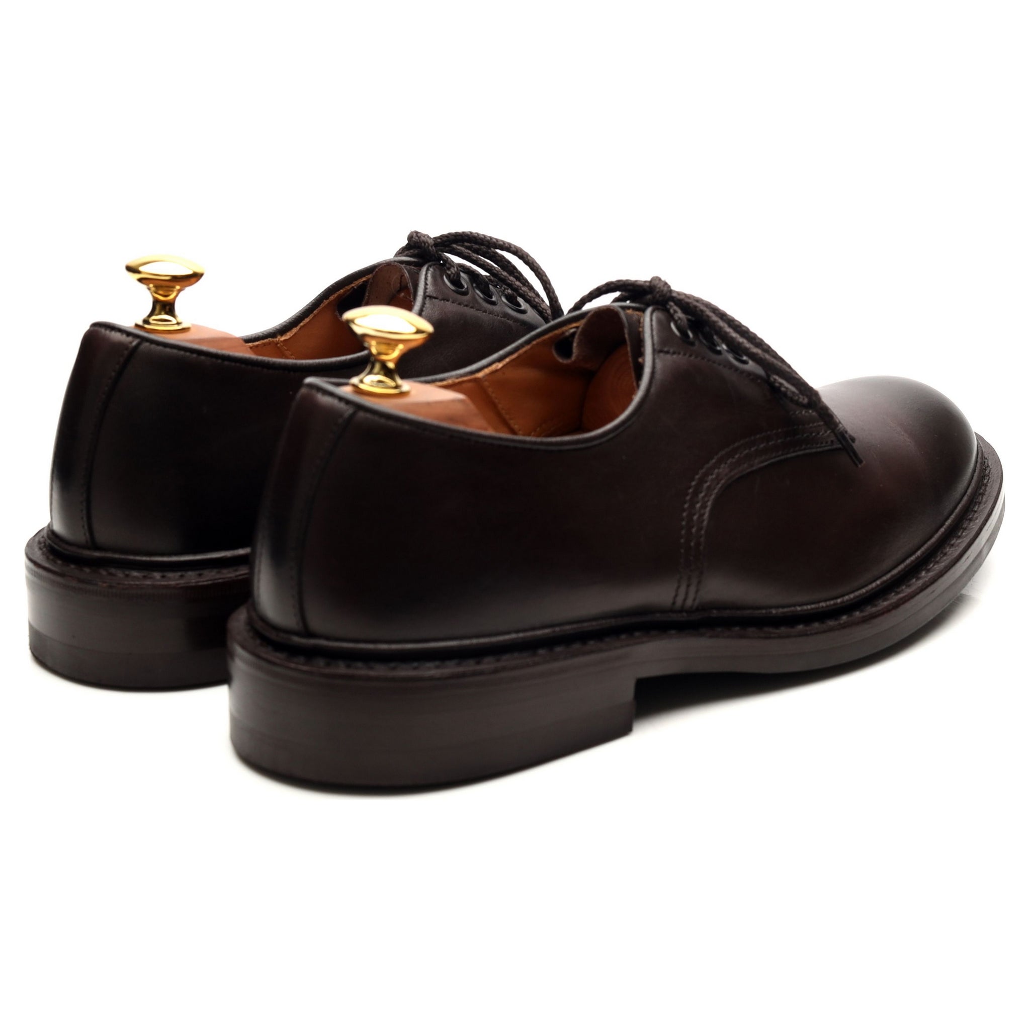 Tricker's Daniel derbys cuir marron foncé 7 UK