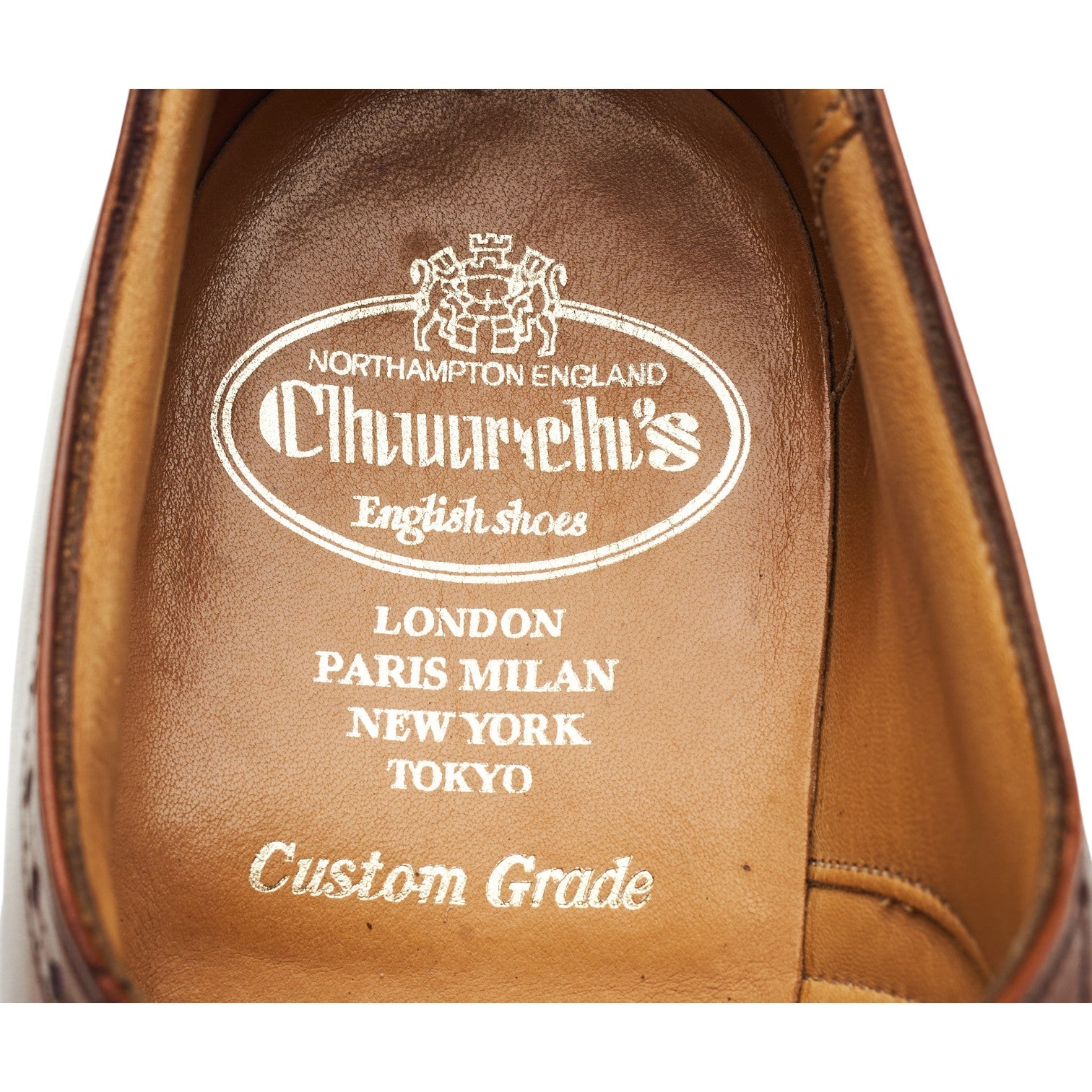 Church's Weymouth richelieu cuir marron UK 6.5