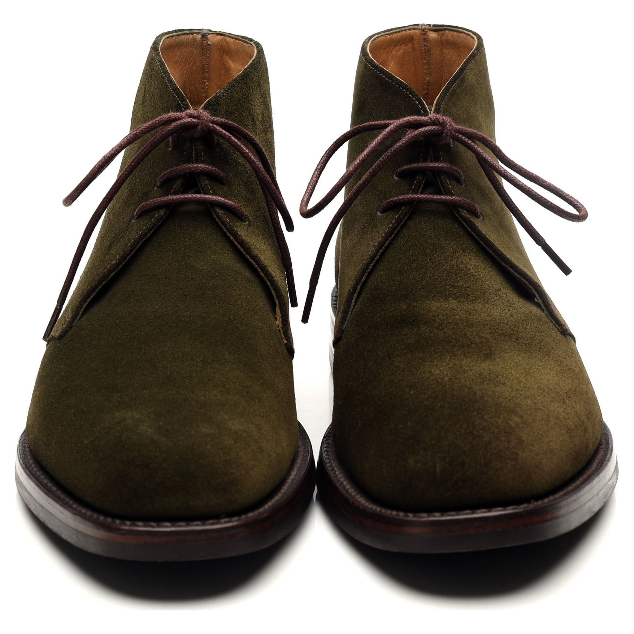 Loake 1880 Pimlico chukka boots daim vert UK 7,5